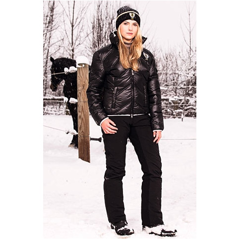 Damen Thermoreithose Vollbesatz ALASKA schwarz