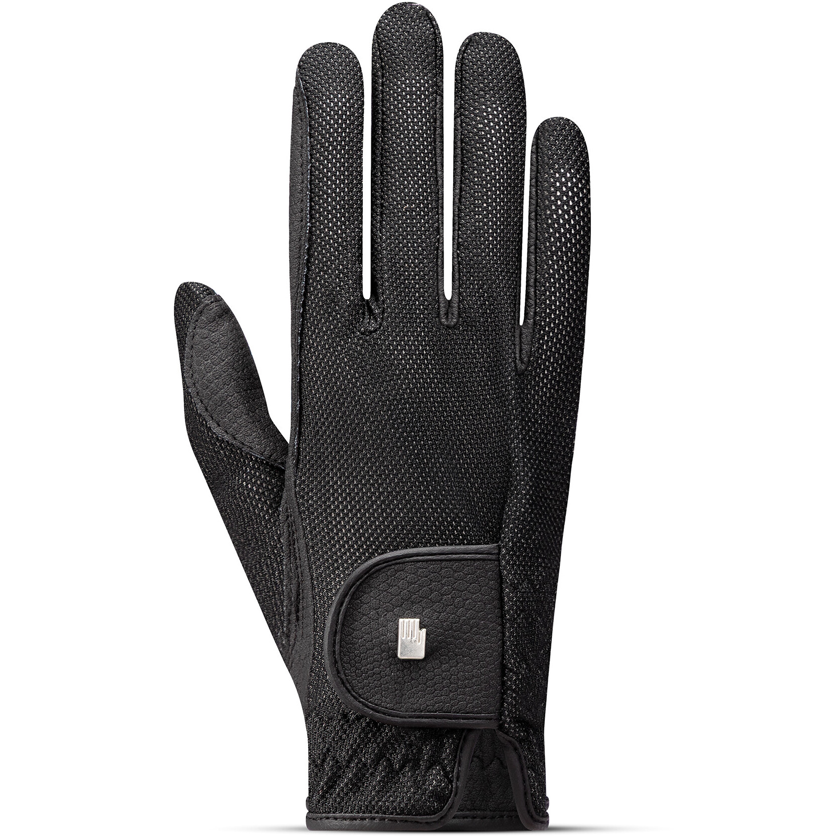 Kinder Reithandschuhe ROECK-GRIP Lite Junior schwarz
