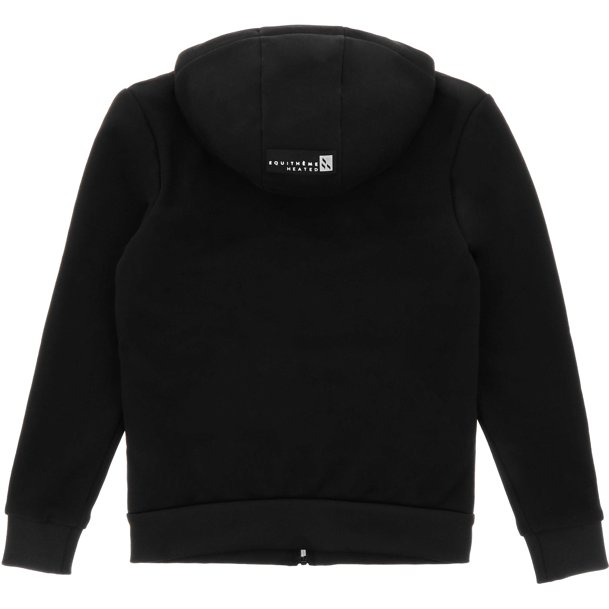 Unisex-Hoodie mit Reißverschluss beheizbar OLWEN schwarz