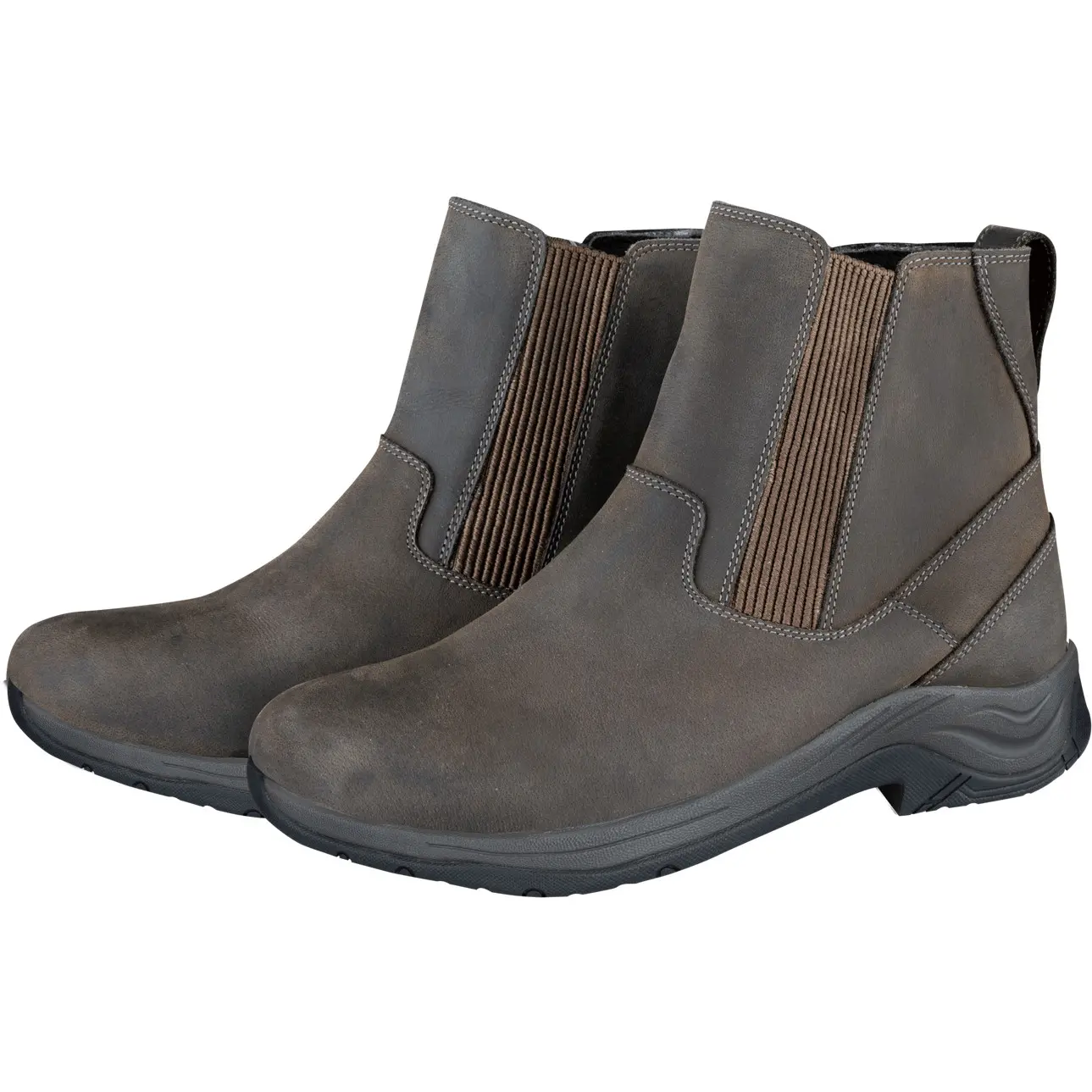 Damen Jodhpurstiefeletten GLASGOW Echtleder braun