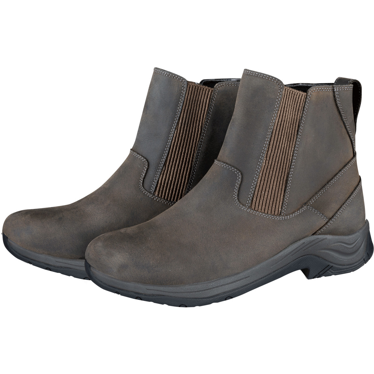 Damen Jodhpurstiefeletten GLASGOW Echtleder braun