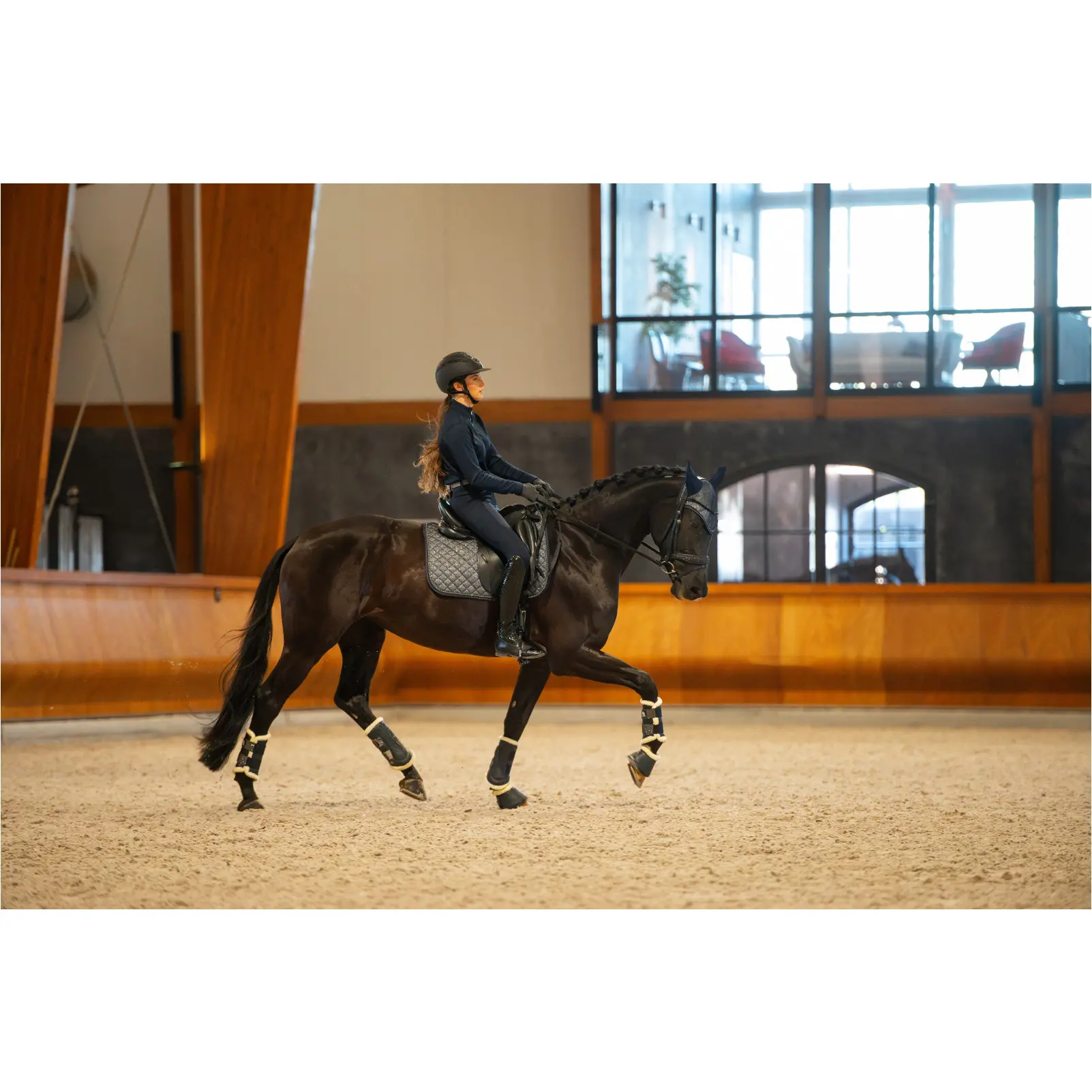 Schabracke MILVA navy