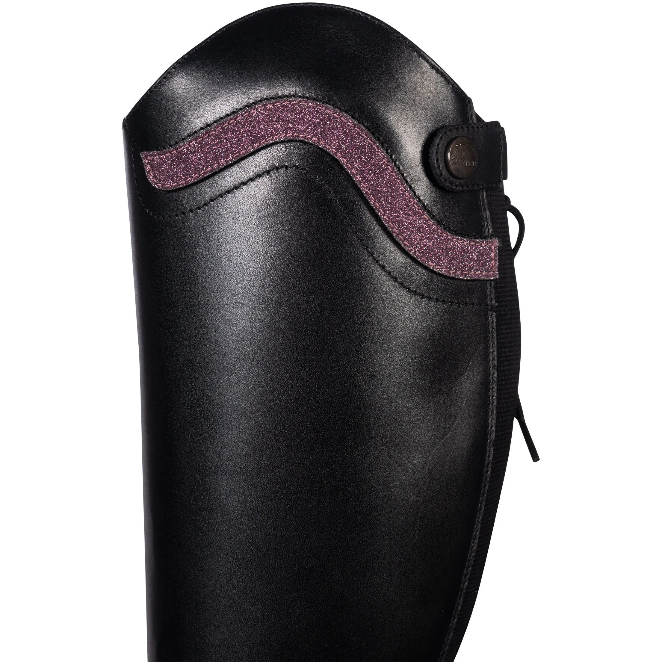 Reitstiefel ZAVIRA Echtleder schwarz