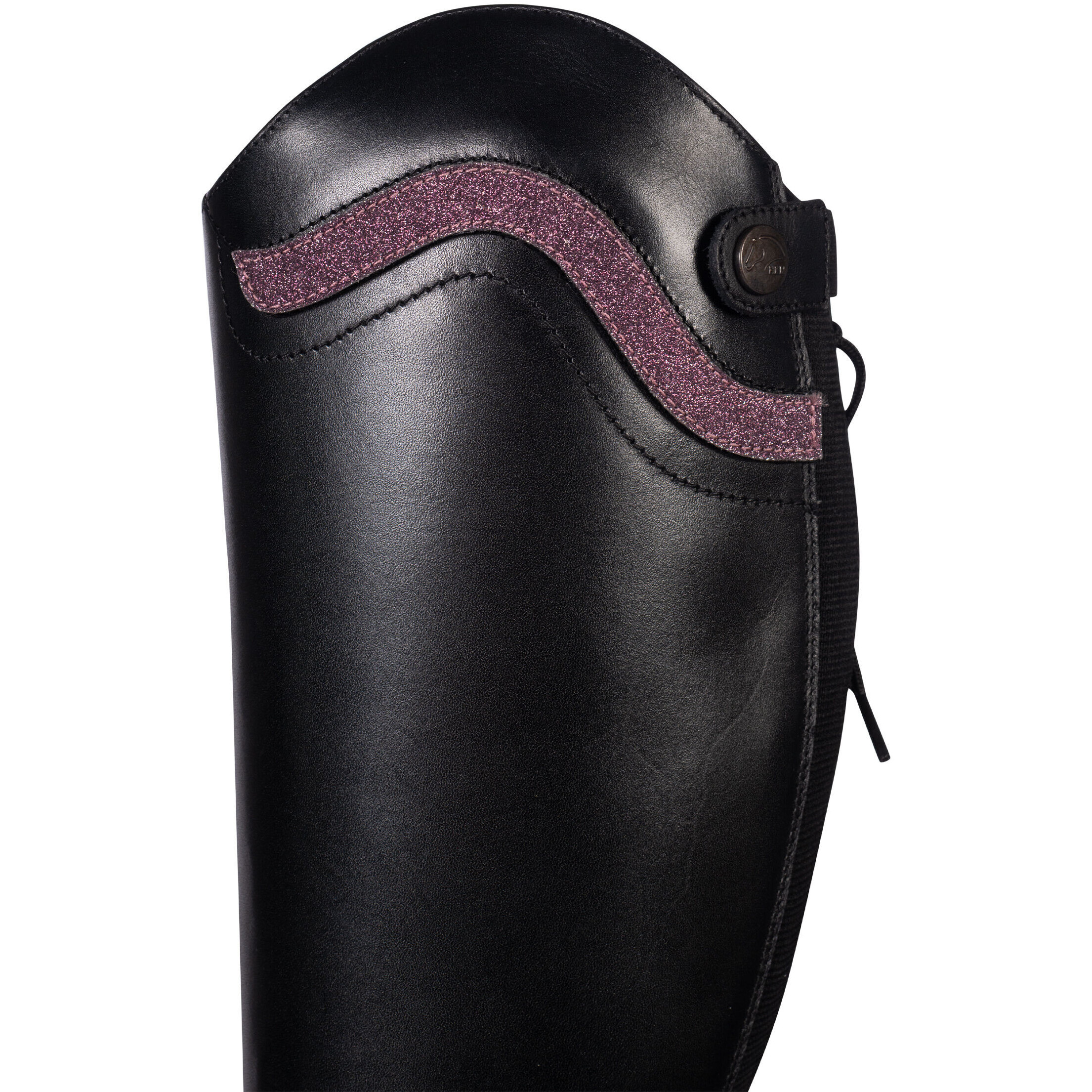 Reitstiefel ZAVIRA Echtleder schwarz