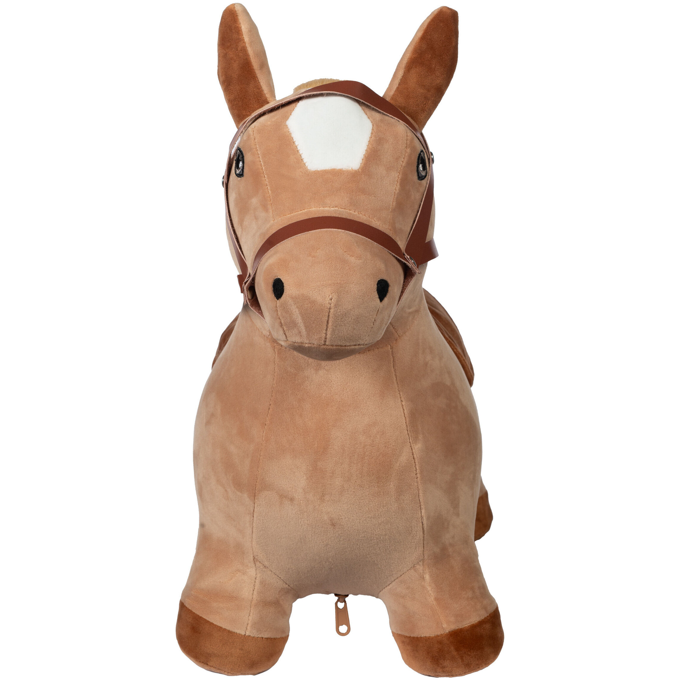 Hüpfpferd hellbraun