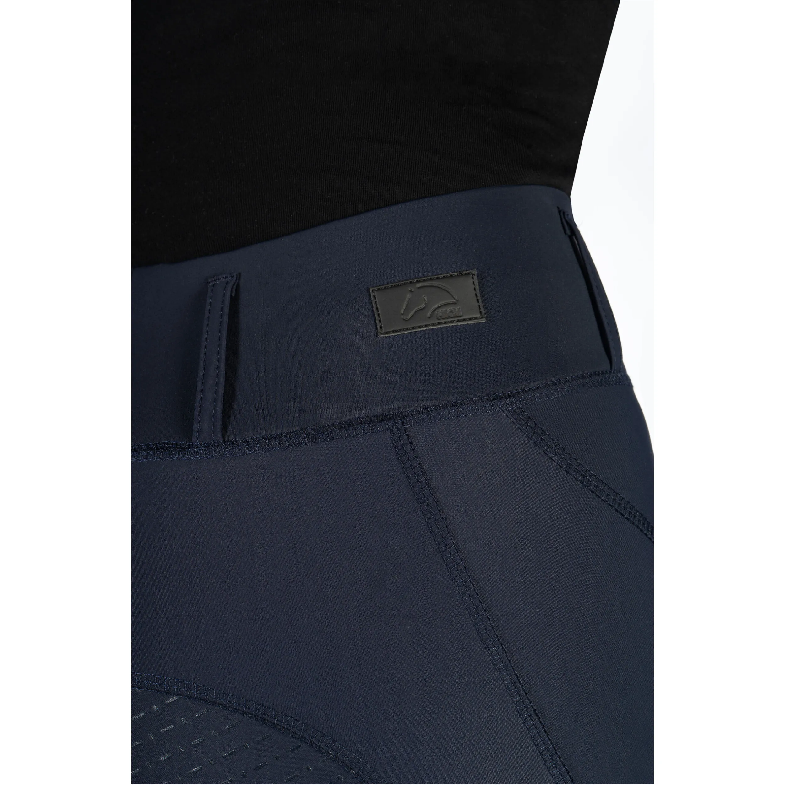 Damen Reitleggings Silikon Vollbesatz JIL HIGH WAIST dunkelblau