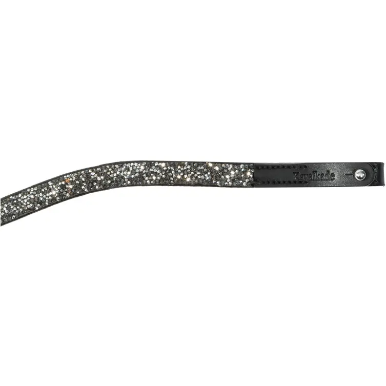 Stirnband BUTTON schwarz/grau