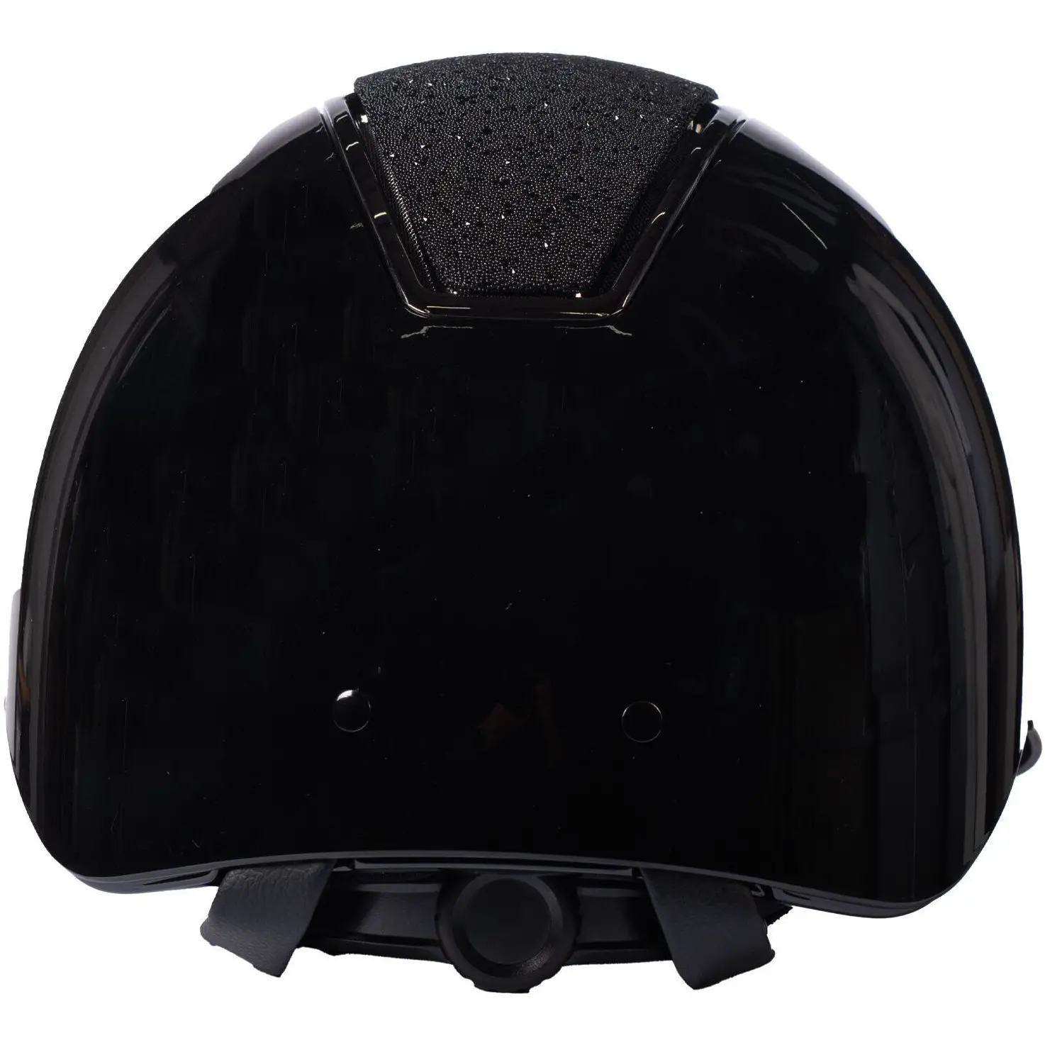 Damen Reithelm LADY SHIELD BRILLANT schwarz/silber