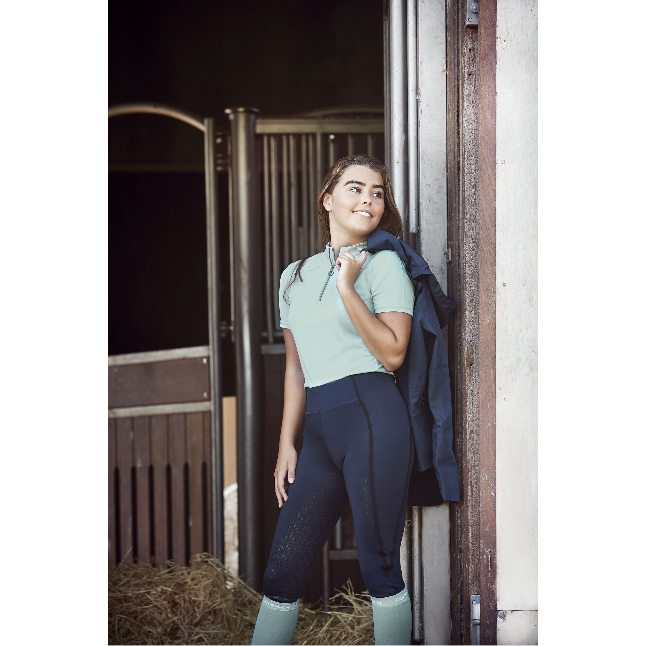Damen Reitleggings Silikon Vollbesatz FINLEY navy Damen Reitleggings Silikon Vollbesatz FINLEY navy