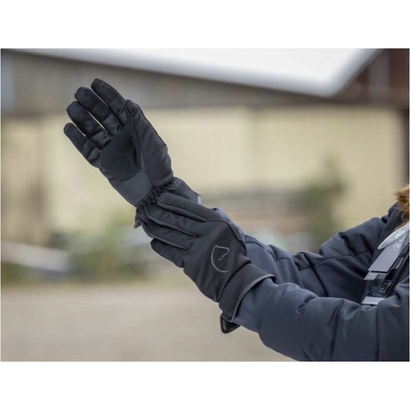Reithandschuhe FLOCON schwarz