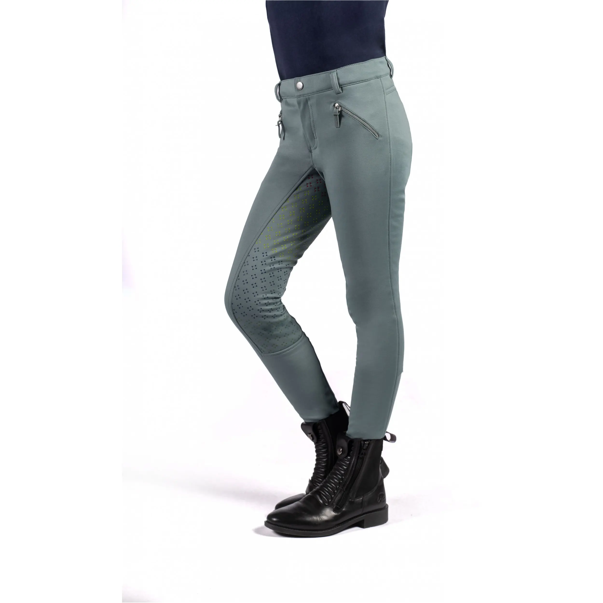 Kinder Reithose Silikon Vollbesatz MIA salbei Kinder Reithose Silikon Vollbesatz MIA salbei