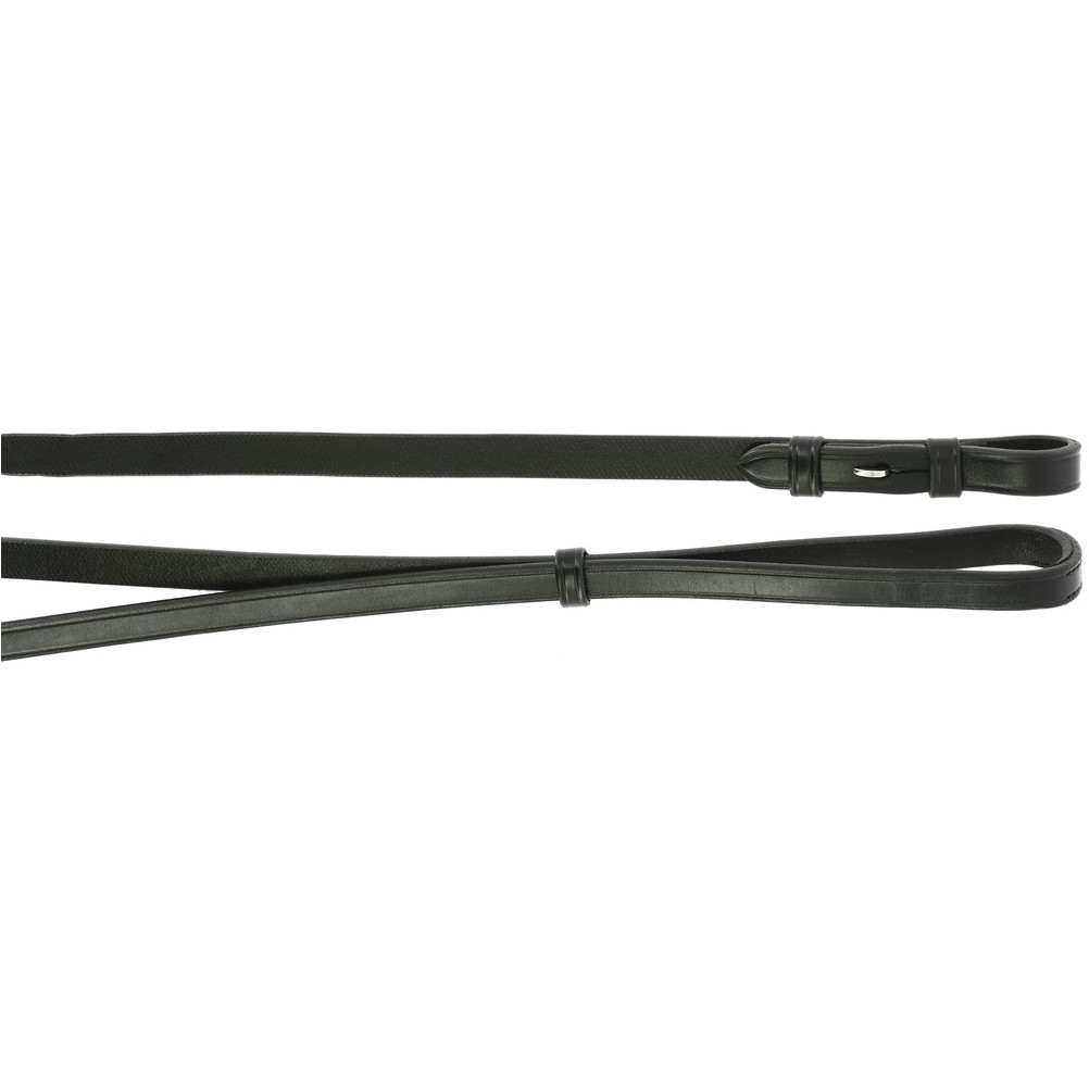 Kandarenzügel Elite Leder schwarz 13mm