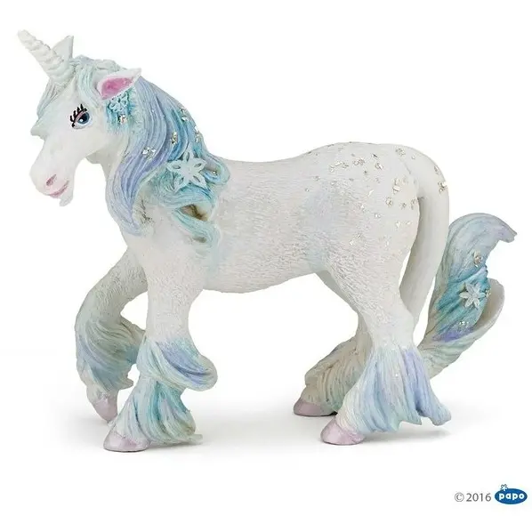 Eis Einhorn weiß