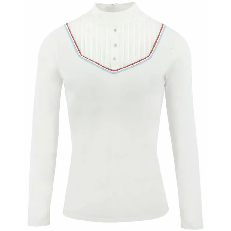 Damen Turniershirt CABOURG weiß