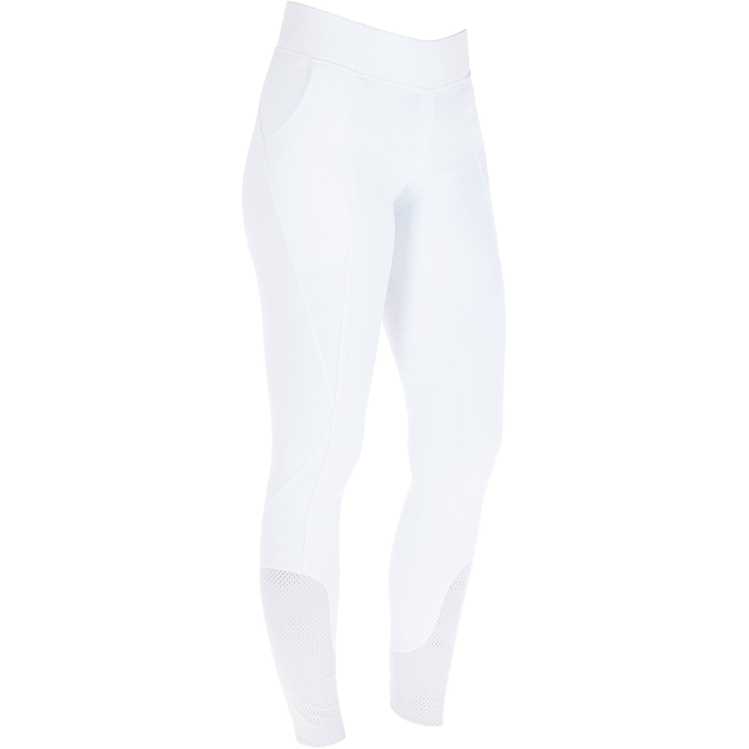 Damen Reitleggings Silikon Vollbesatz F/S 2026 white Damen Reitleggings Silikon Vollbesatz F/S 2026 white