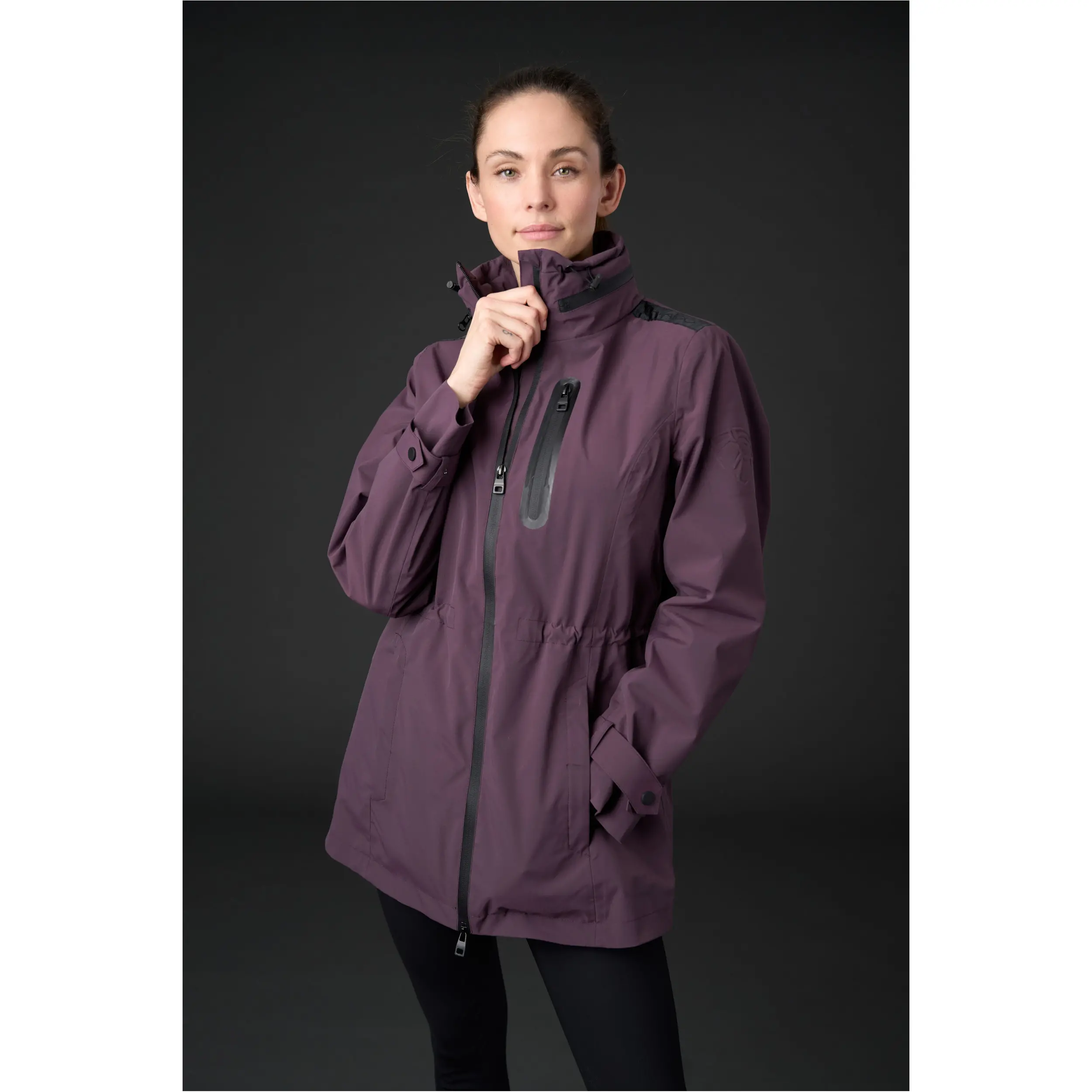 Damen Reitjacke ROY plum perfect