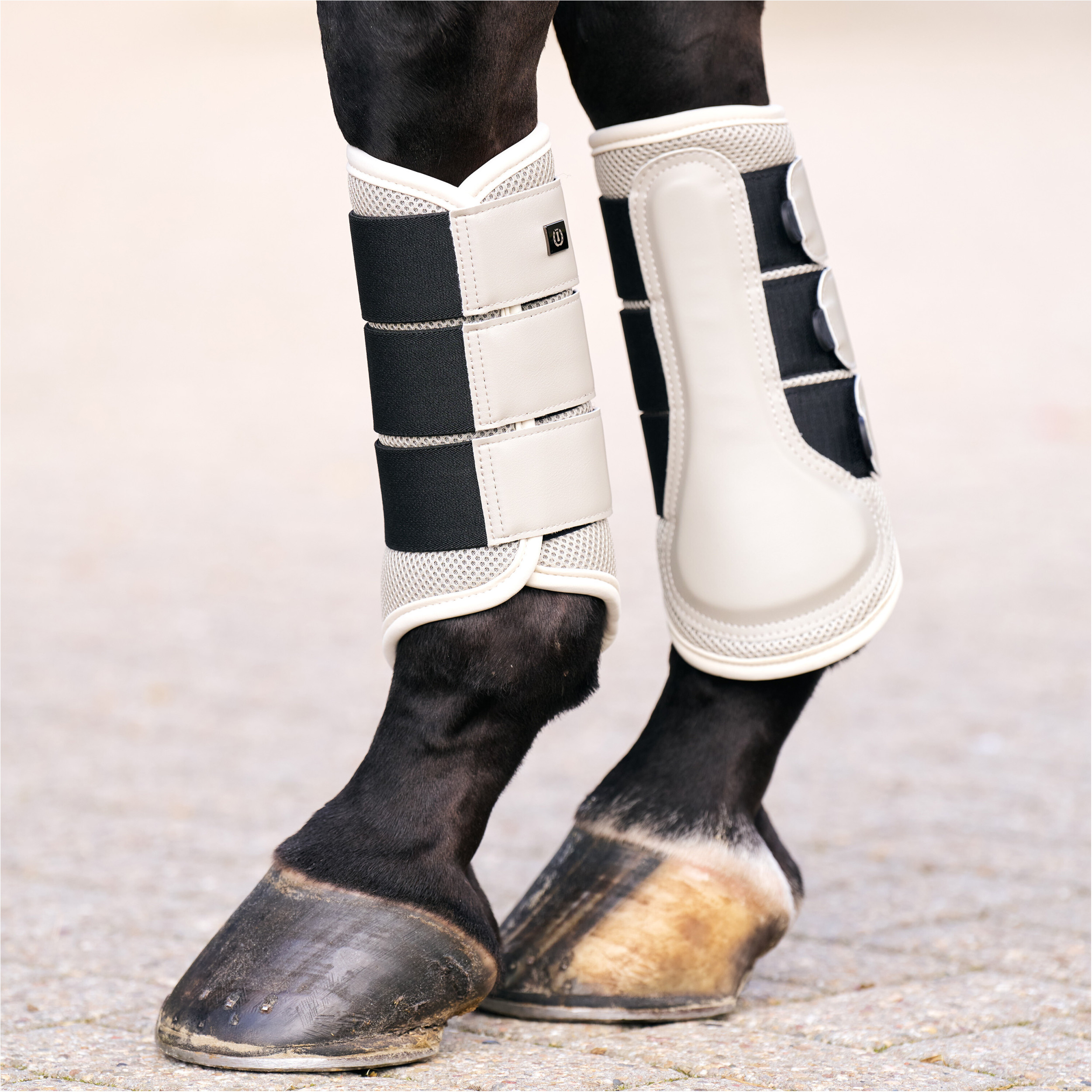 Gamaschen IRHCloud Dancer grau/sand