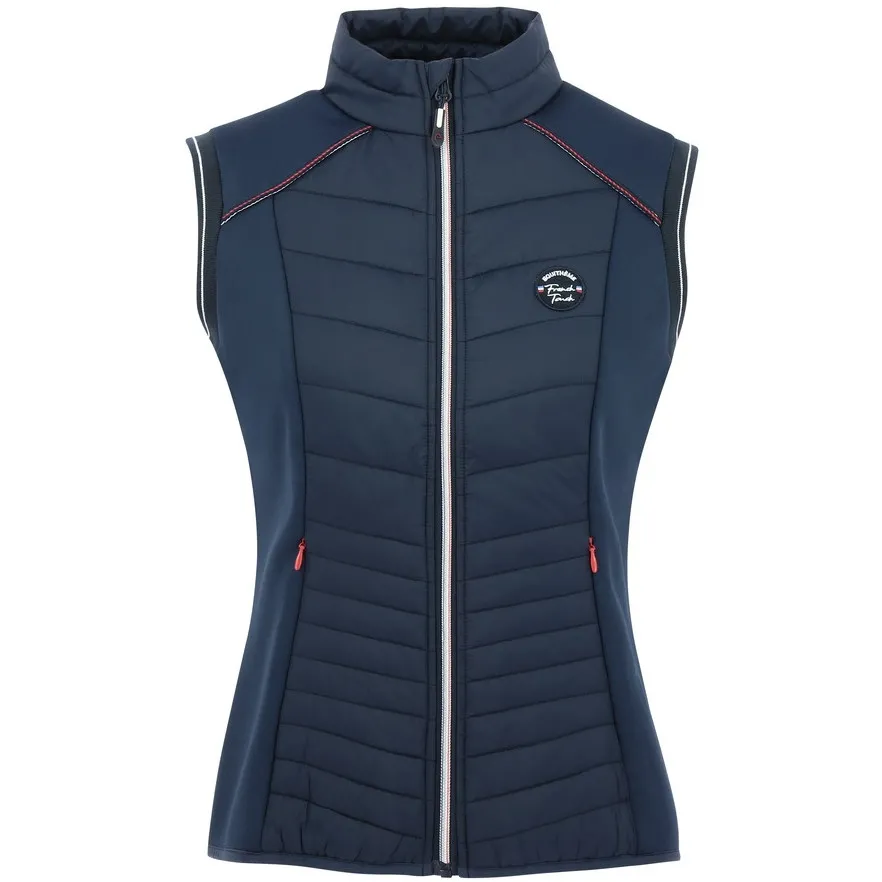 Damen Hybrid Weste LUNA marineblau