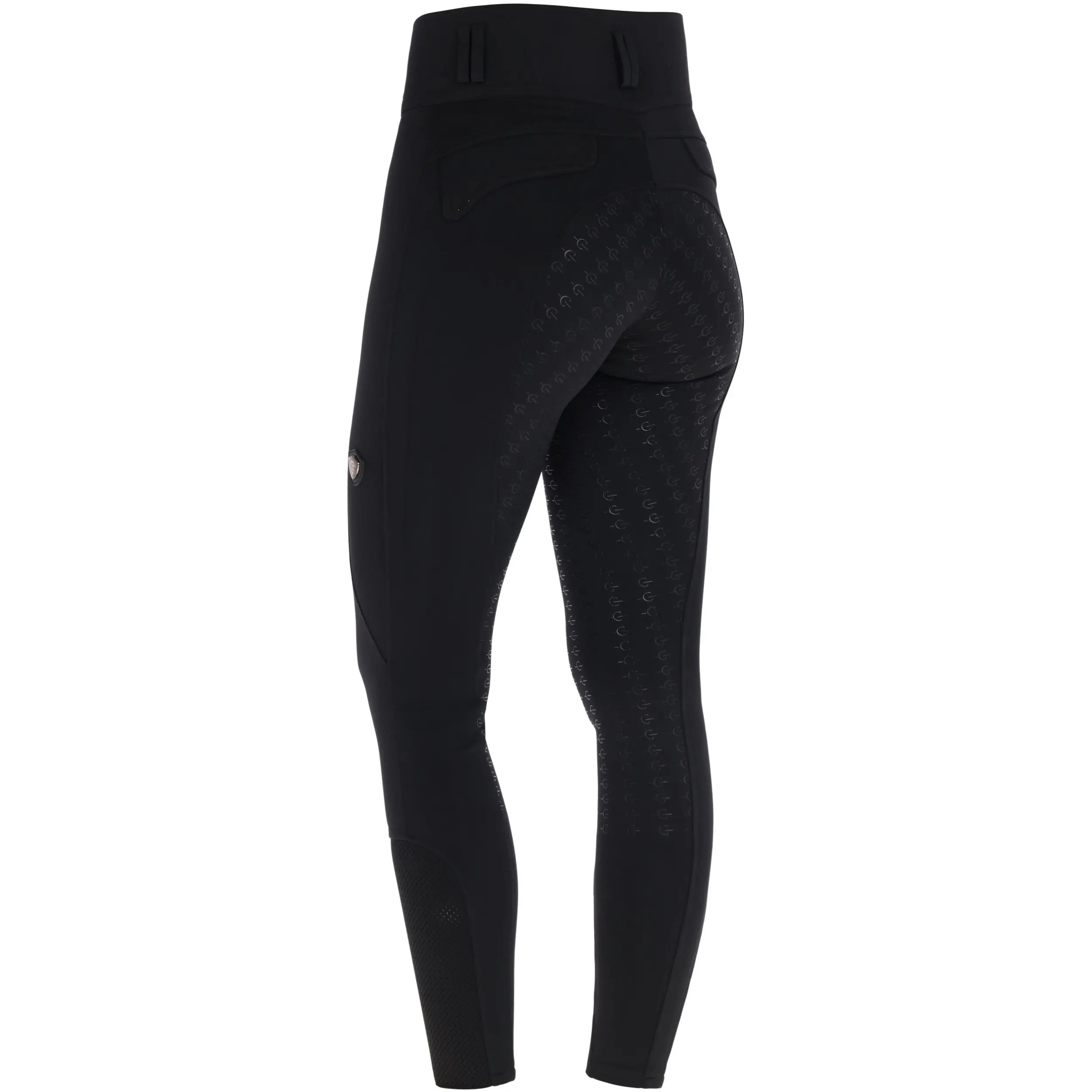 Damen Reithose Silikon Vollbesatz High Waist F/S 2026 black