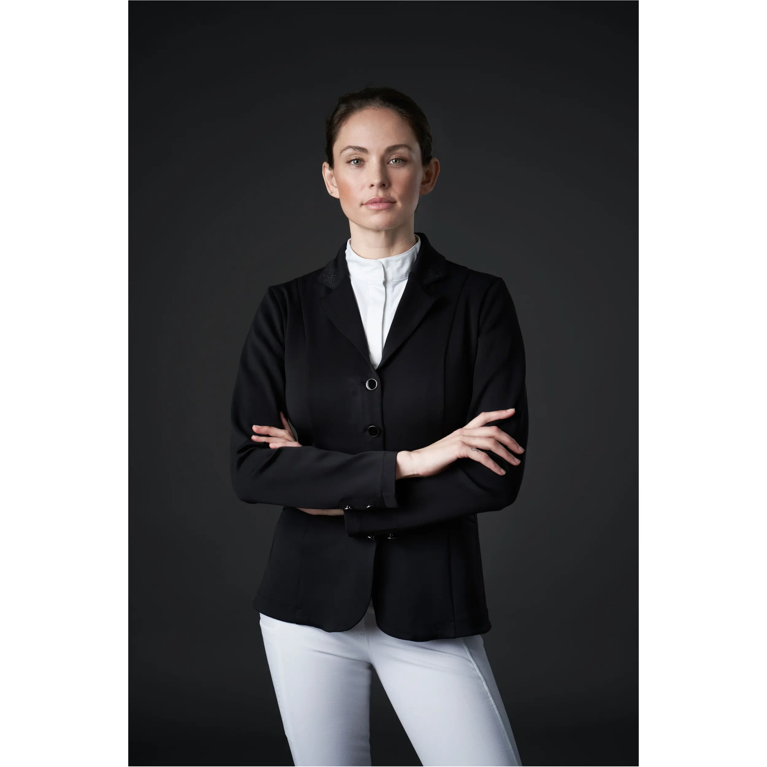 Damen Turnierjacke MONROE schwarz