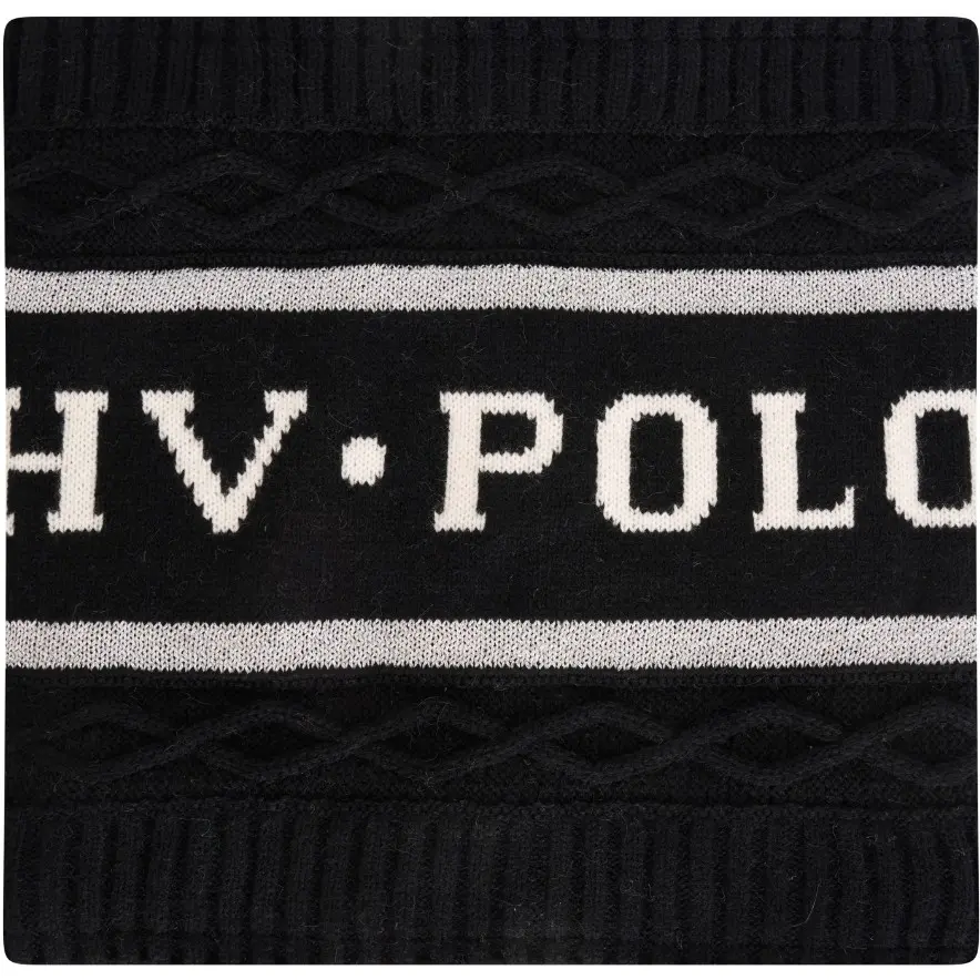 Damen Loop Schal HVP-Knit black