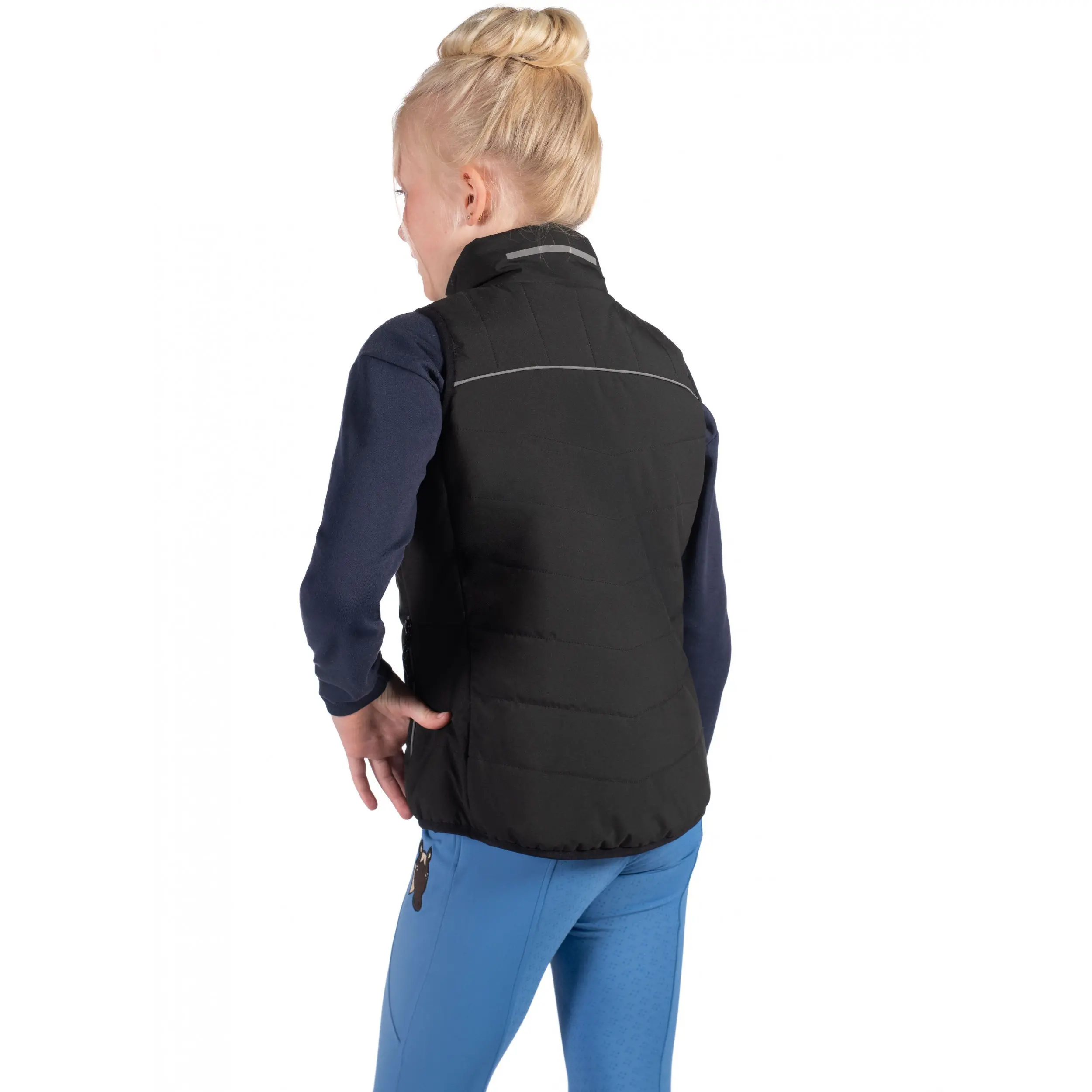 Winter Kinder Heizweste CUDDLE STYLE schwarz