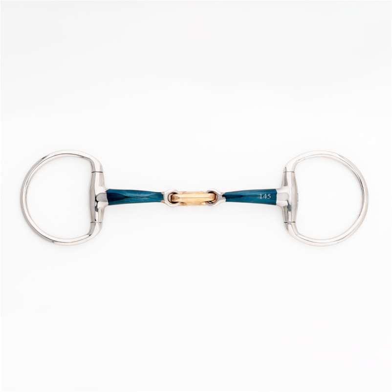 Olivenkopfgebiss doppelt gebrochen ERGONOMIC 14mm