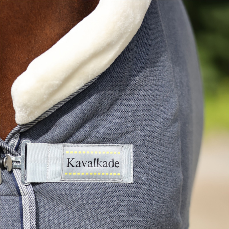 Transport- und Abschwitzdecke ELEGANCE marine/beige Transport- und Abschwitzdecke ELEGANCE marine/beige