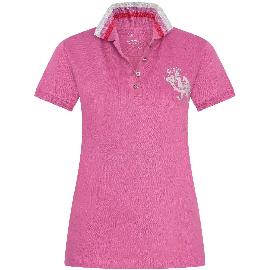 Damen Poloshirt IRHFrenzie violet rose
