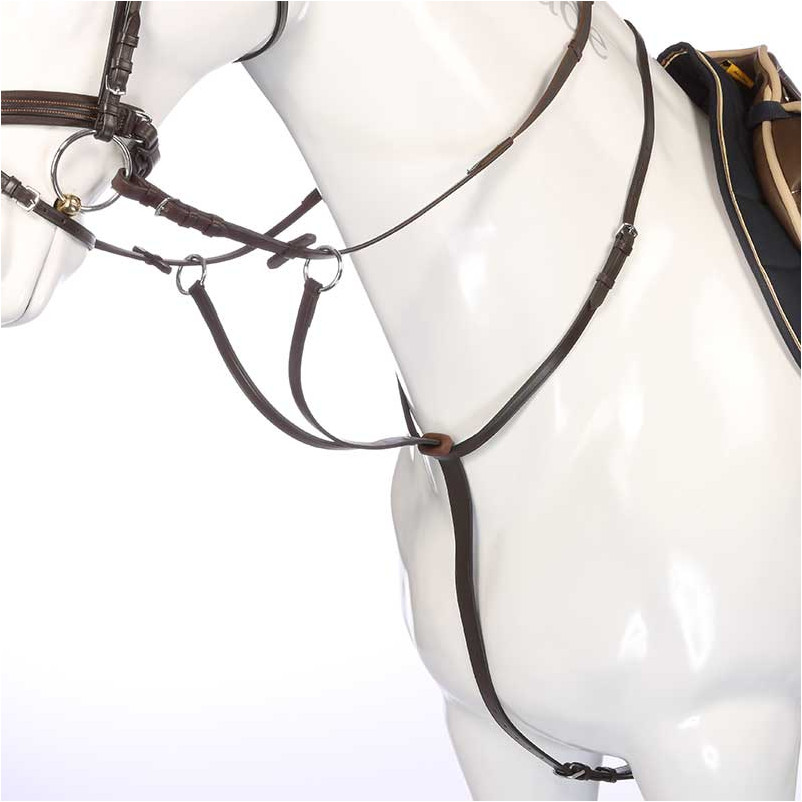 Martingal mit Stopper ECOLINE schwarz