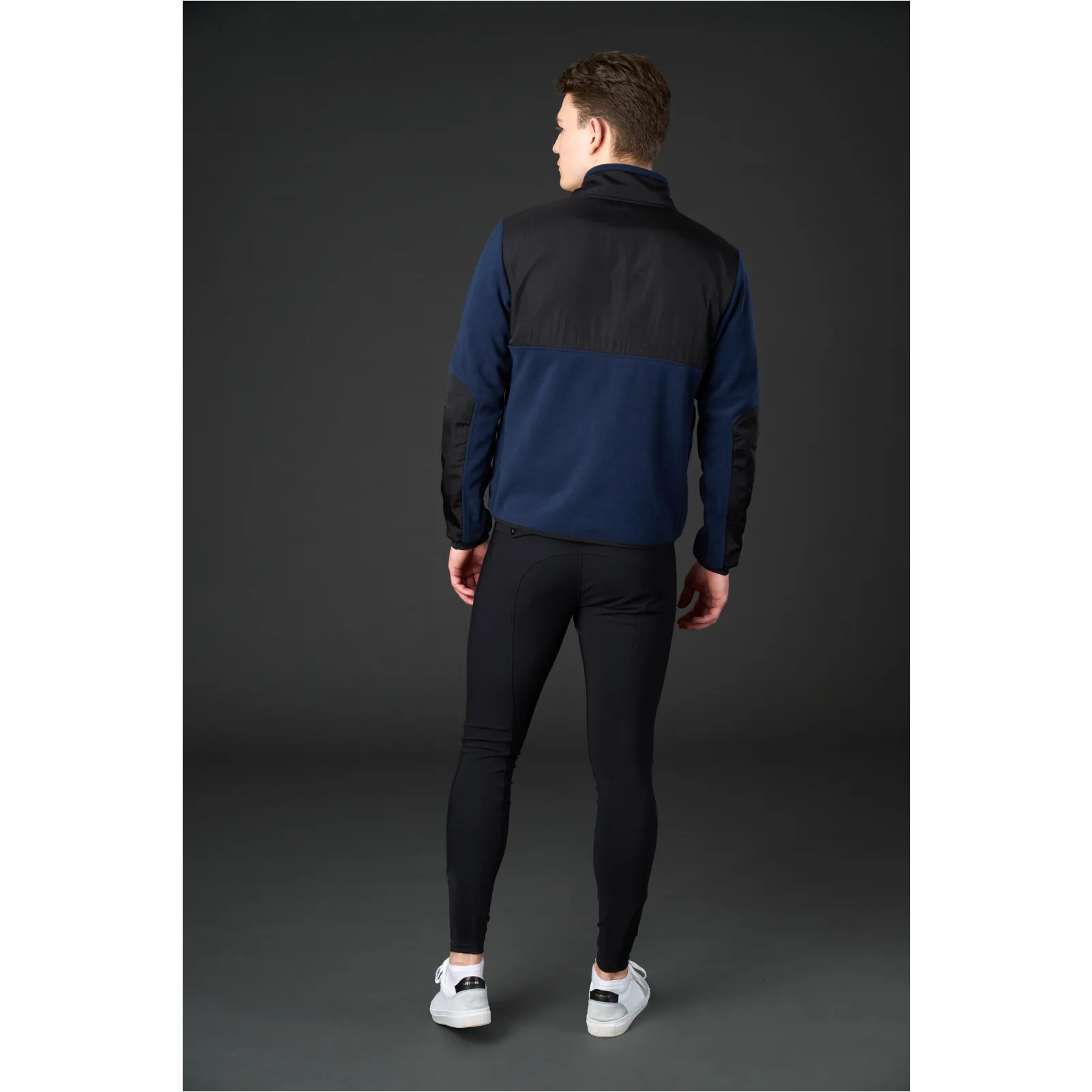 Herren Fleecereitjacke NEIL navy