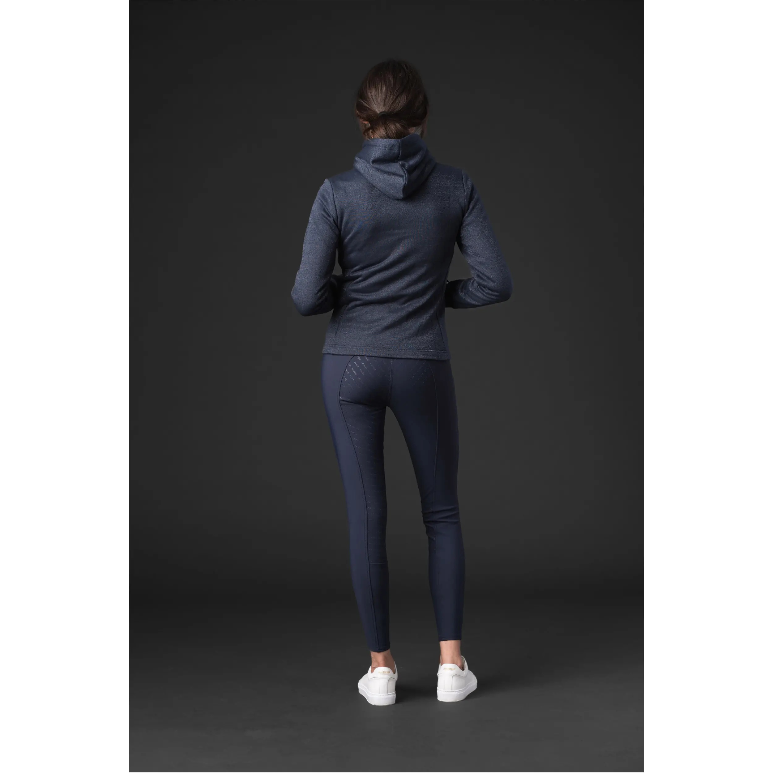 Damen Kapuzenpullover mit Reißverschluss NATALIE navy
