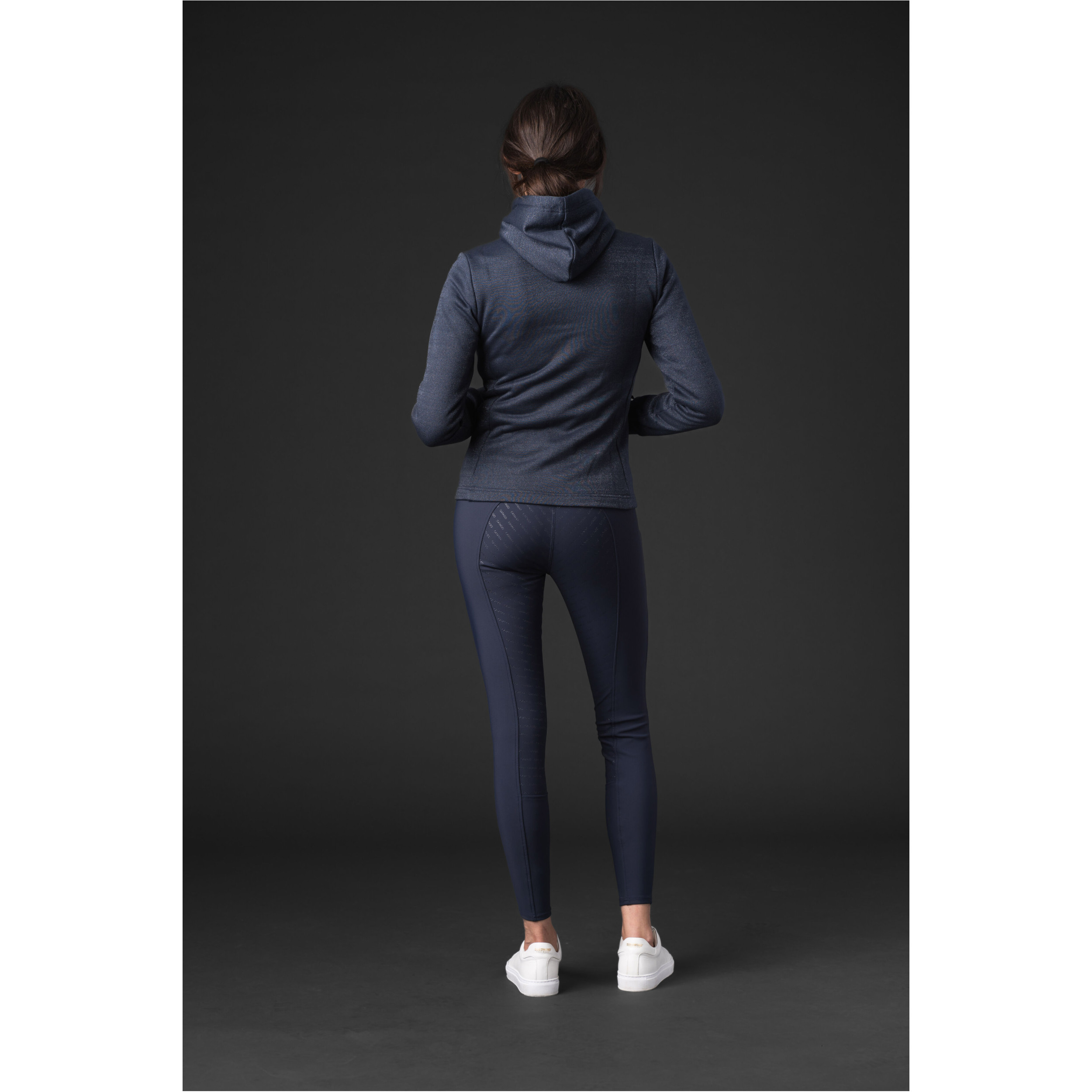 Damen Kapuzenpullover mit Reißverschluss NATALIE navy