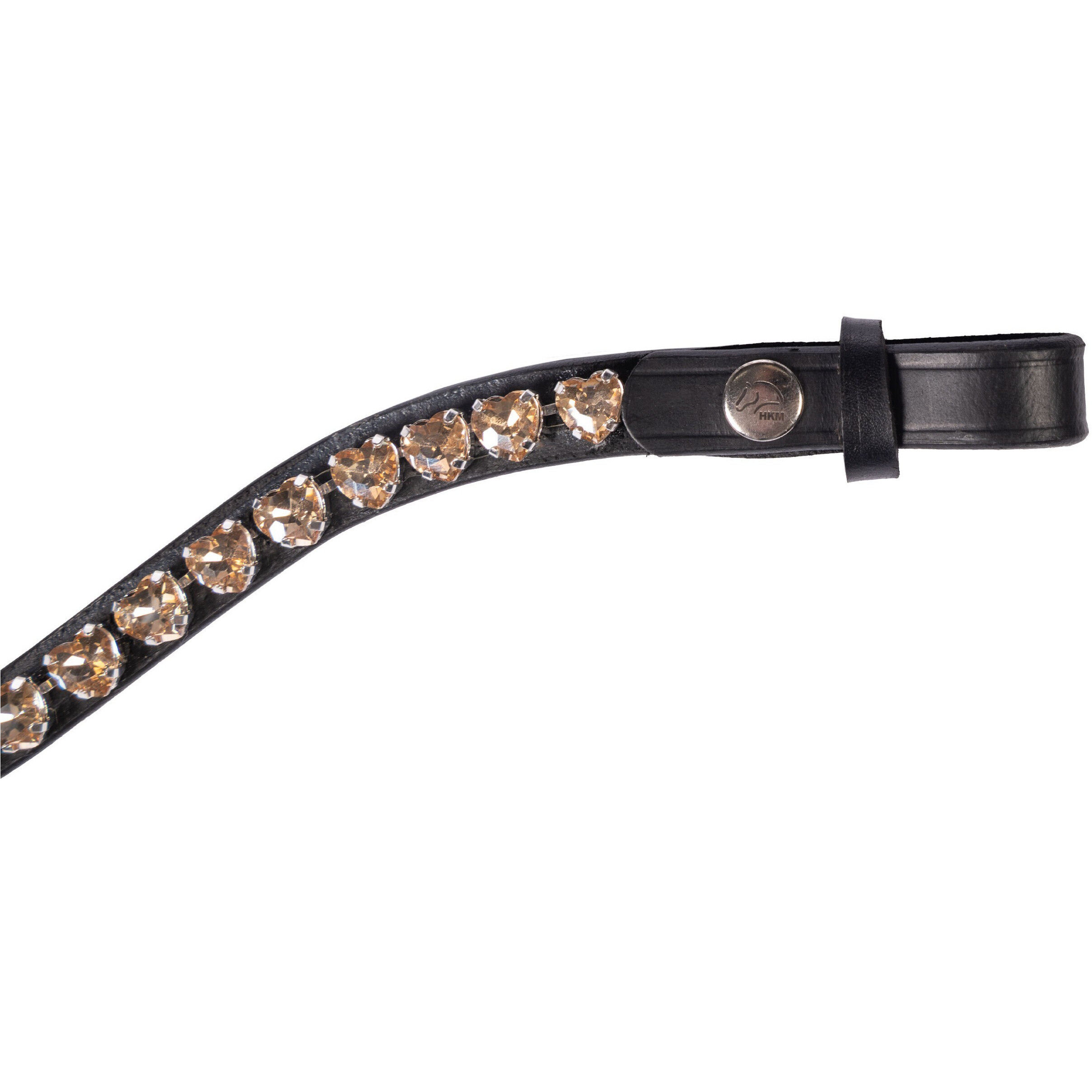 Stirnband AMOUR schwarz/champagner