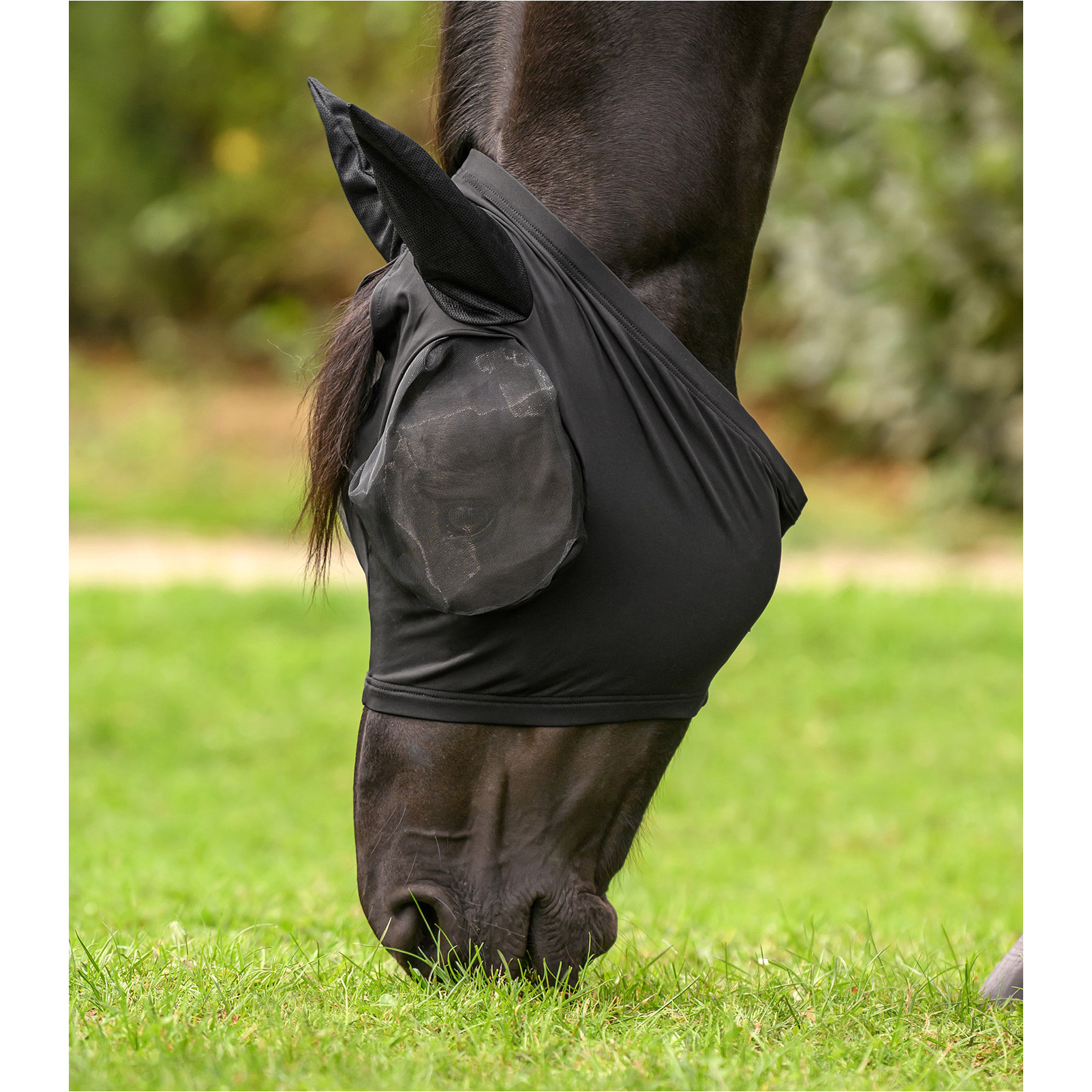 Fliegenmaske PUCK FLEX schwarz