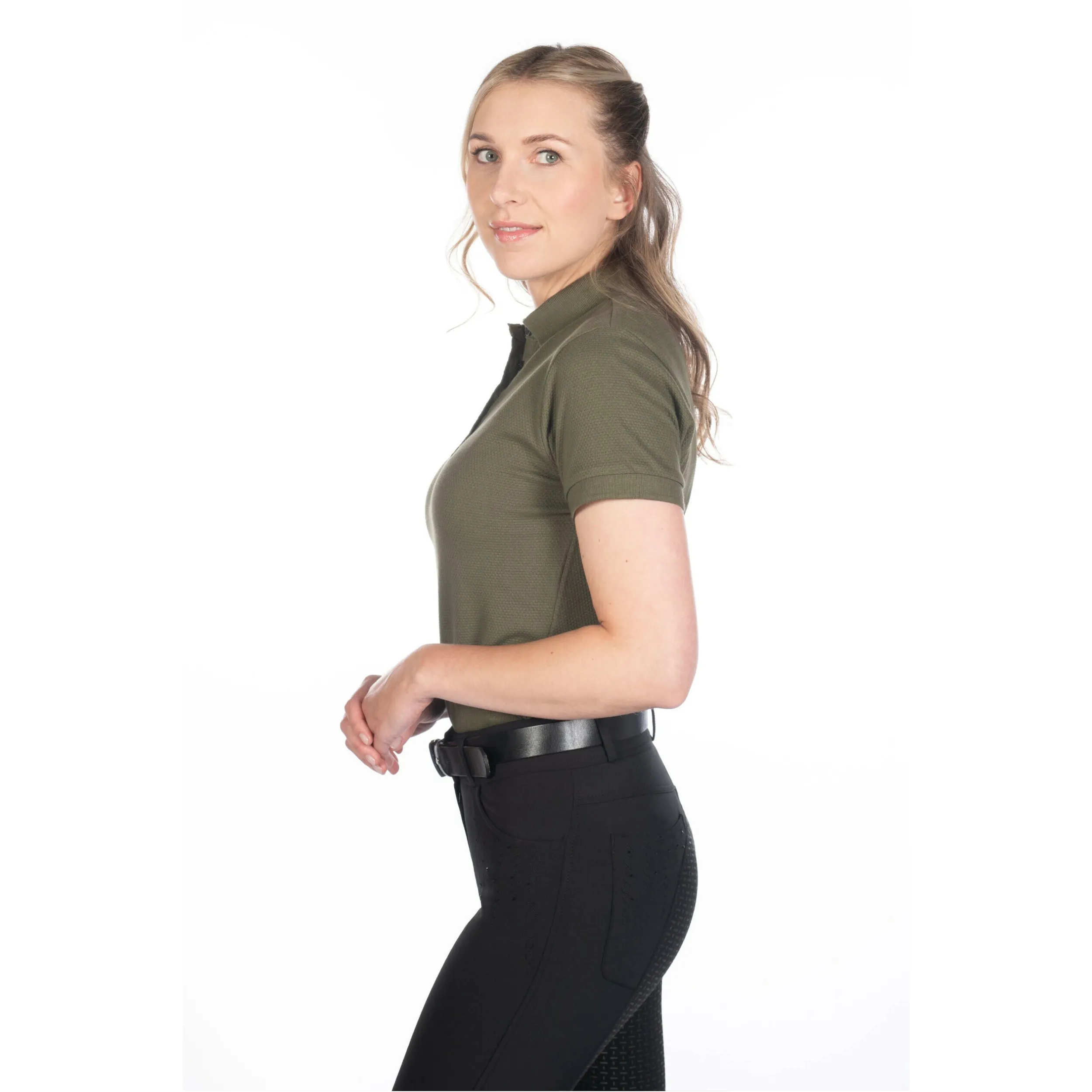 Damen Poloshirt ELISA khaki