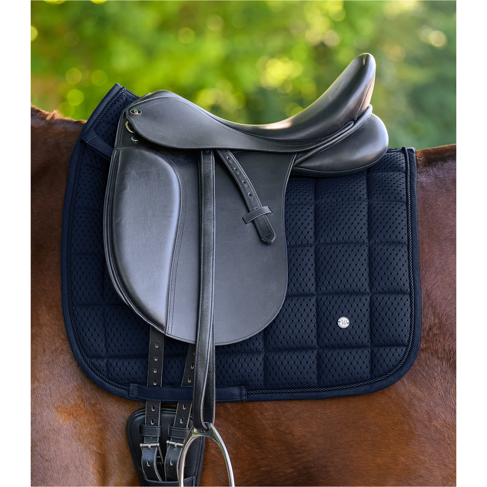 Schabracke BREATH PERFORMANCE nachtblau Warmblut Schabracke BREATH PERFORMANCE nachtblau Warmblut