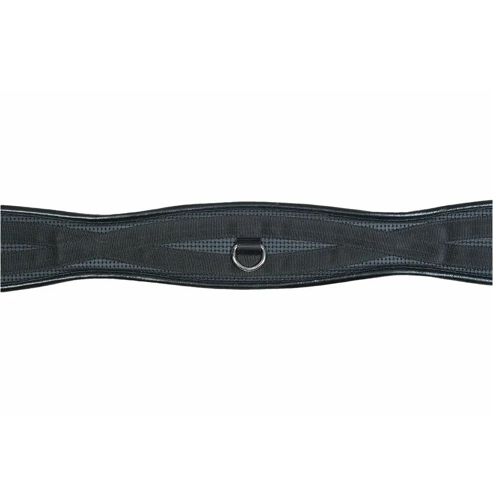 PVC Sattelgurt PRO GEL schwarz