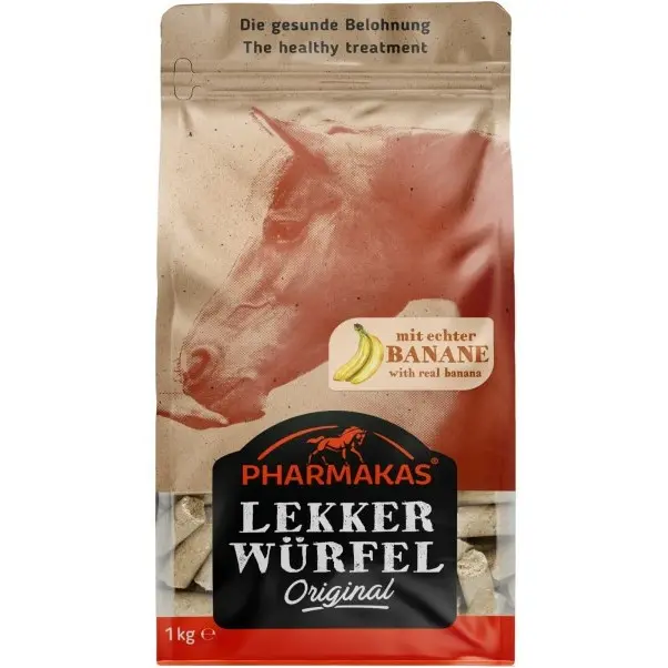 Lekkerwürfel Bananen 1000g