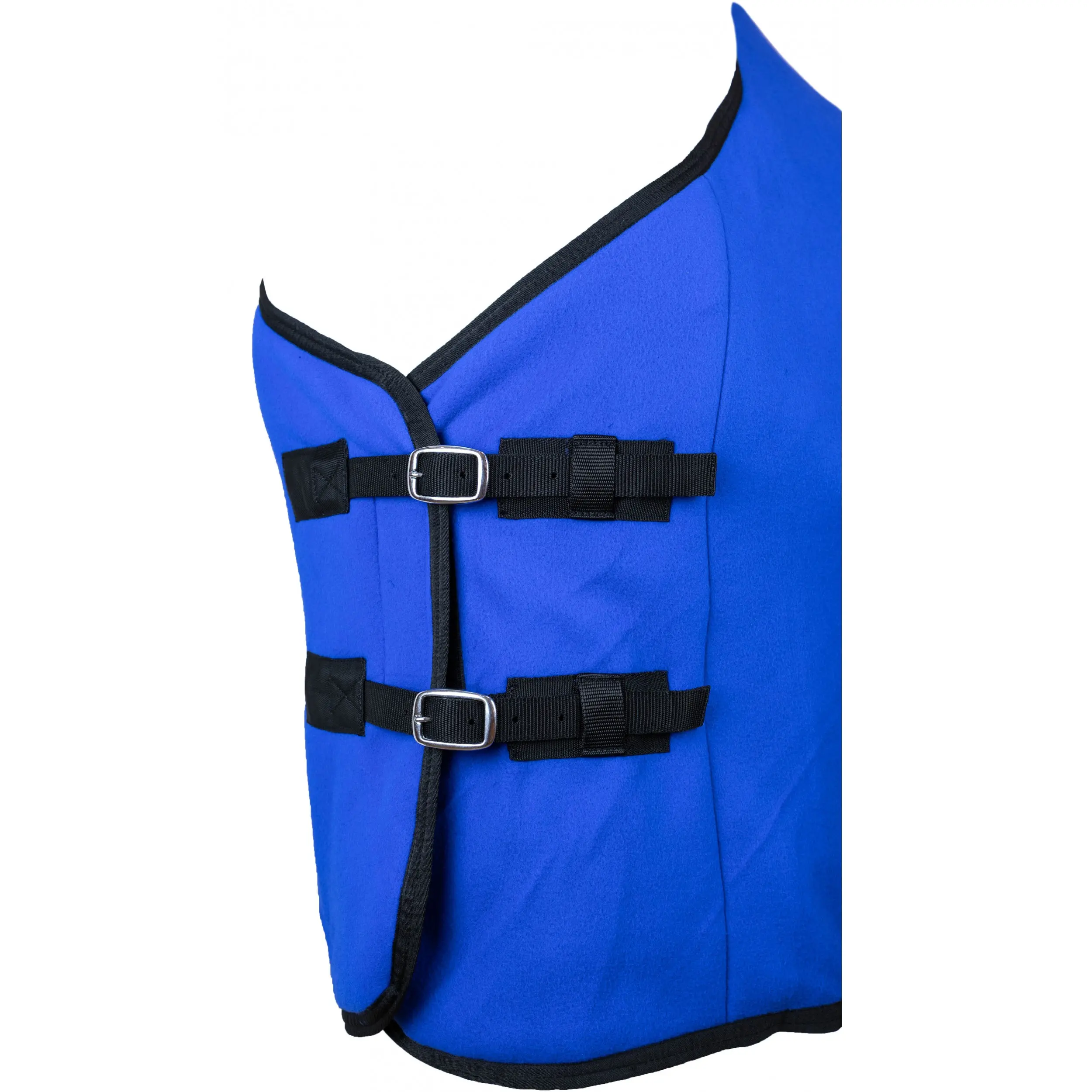 Abschwitzdecke mit Kreuzgurt BASICLINE royalblau