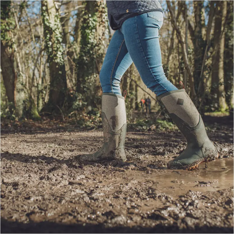 Winter Damen Gummistiefel ARCTIC SPORT II TALL grün