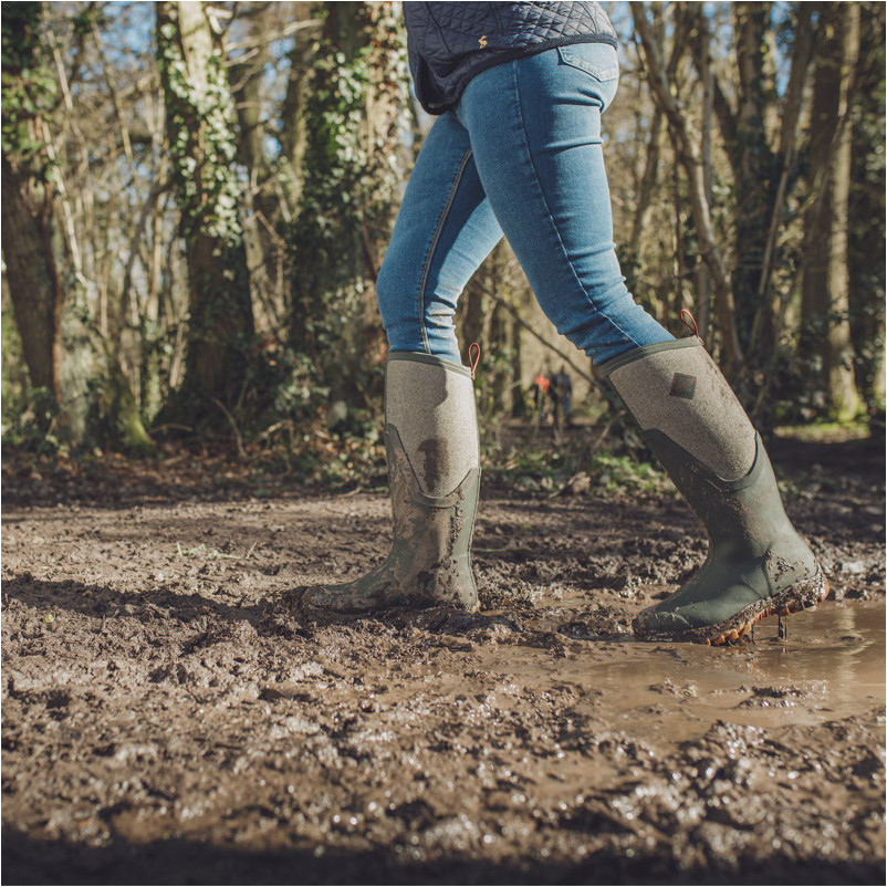 Winter Damen Gummistiefel ARCTIC SPORT II TALL grün