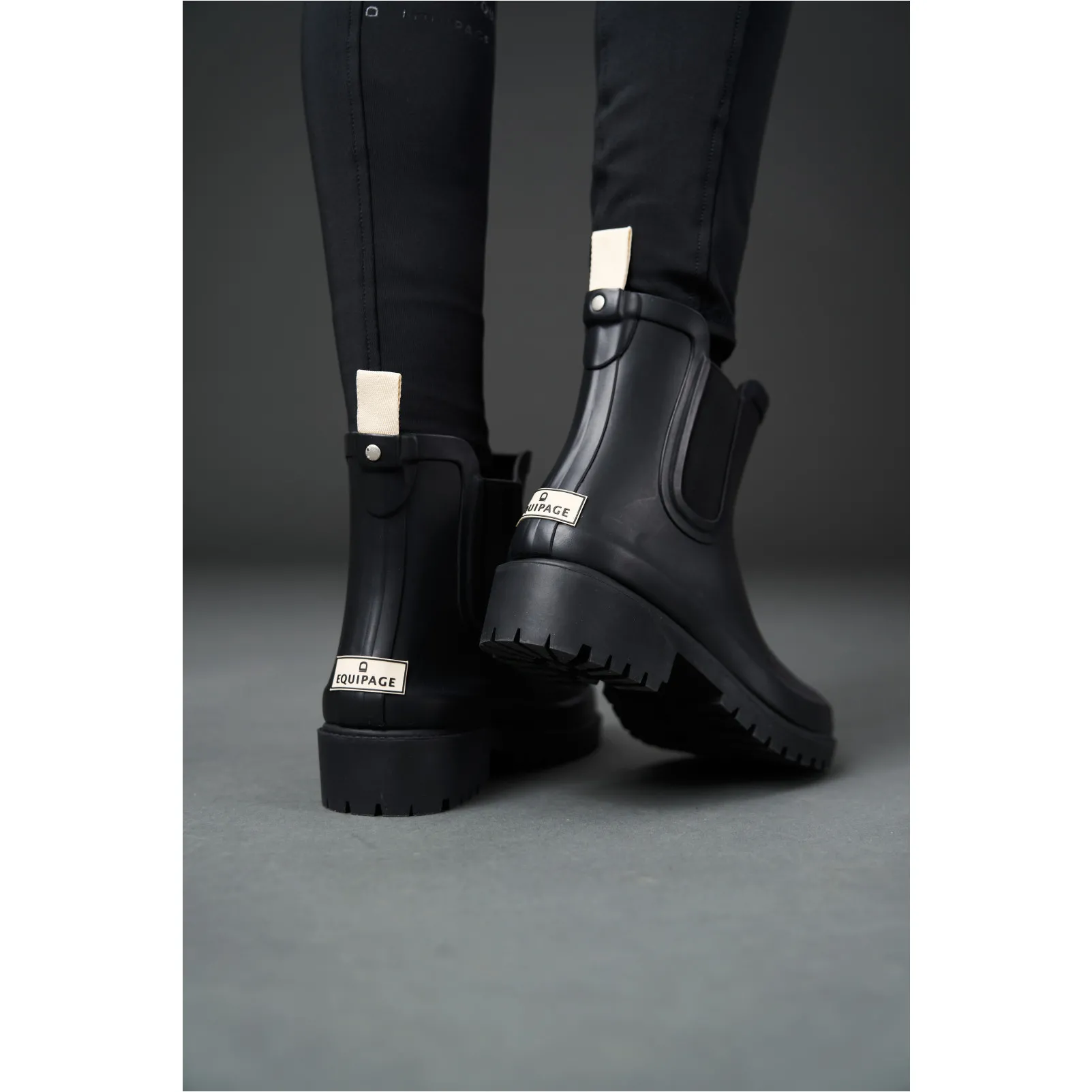 Gummistiefeletten TONY schwarz