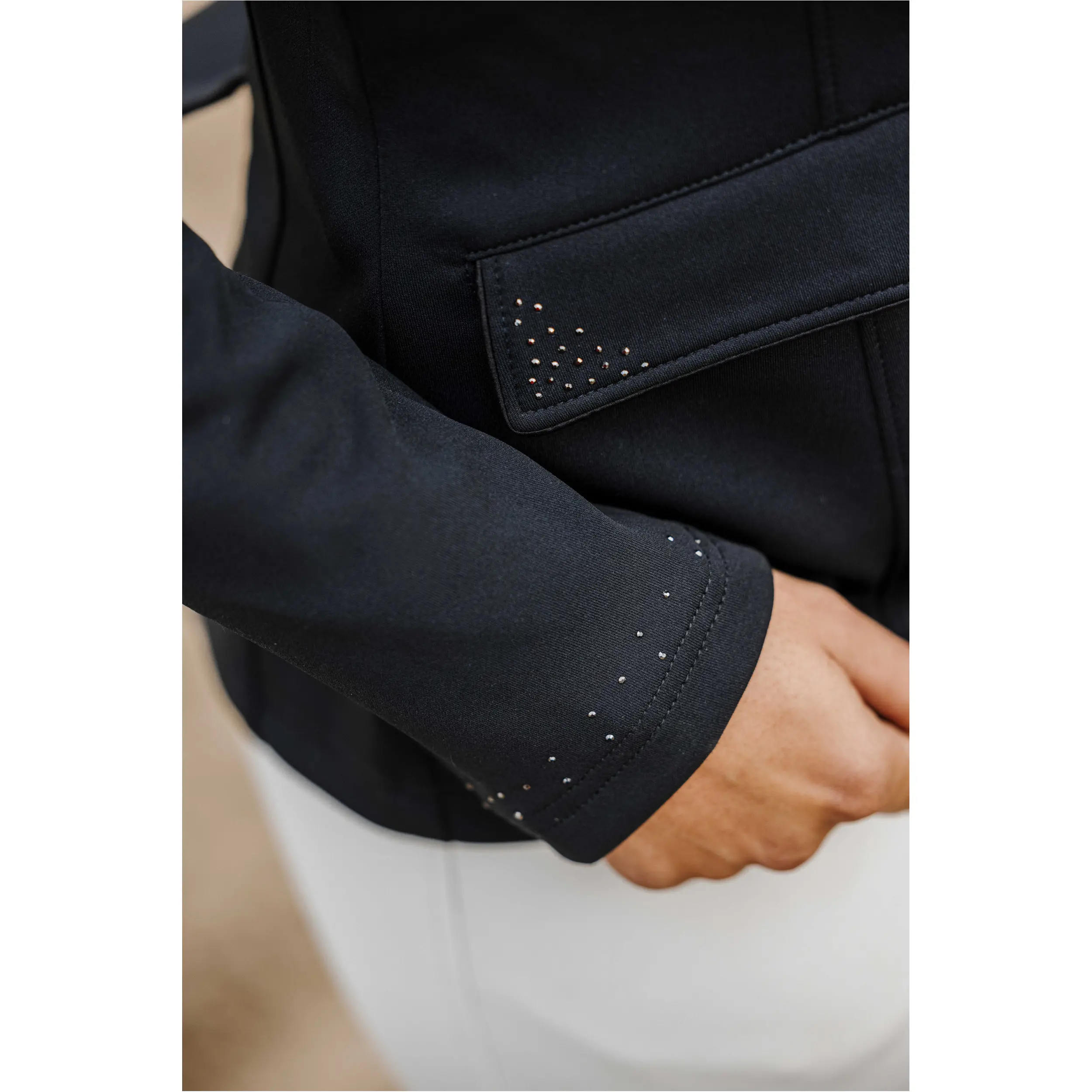 Turnierjacket Je t'aime STOCKHOLM schwarz