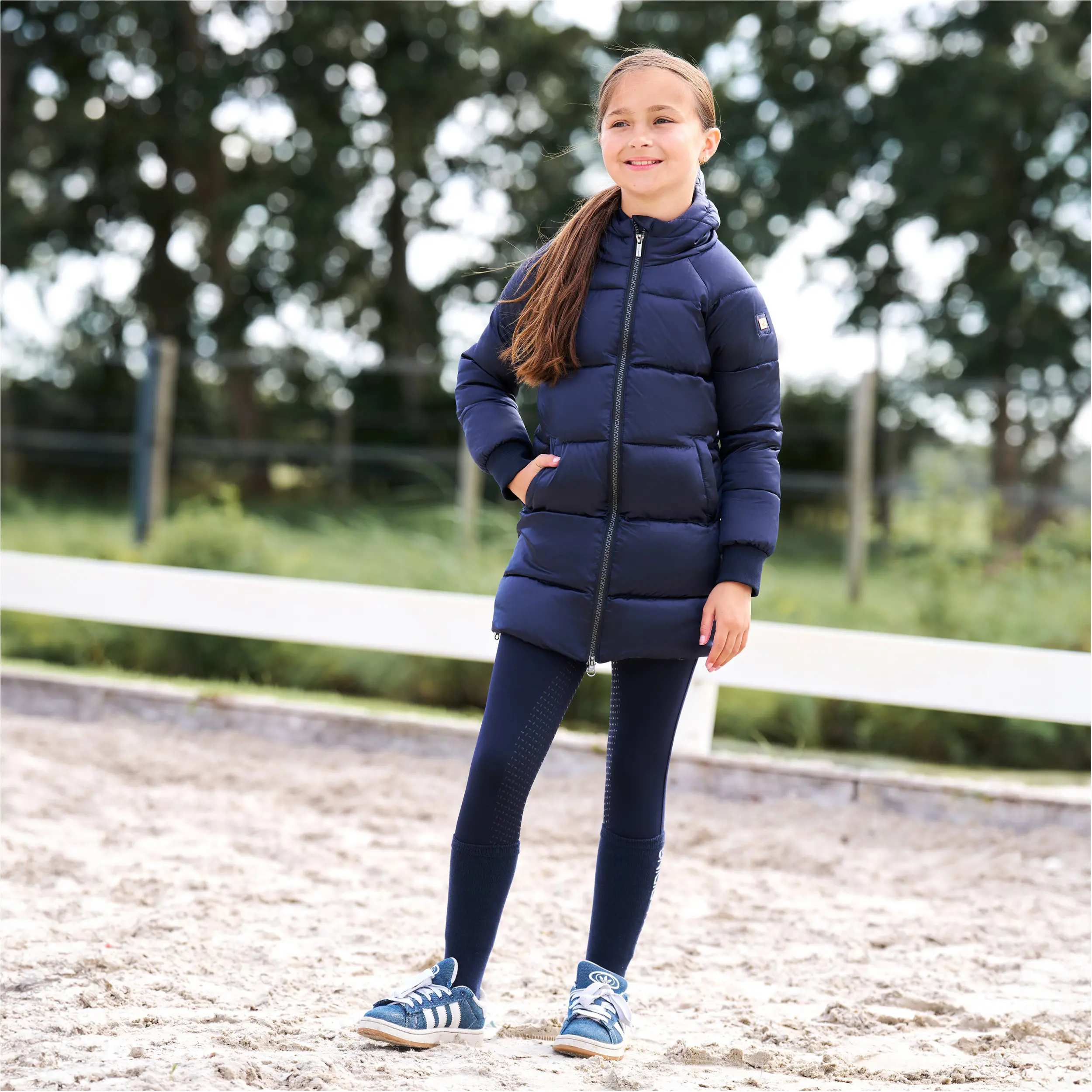 Kinder Pufferjacke IRHBodie navy