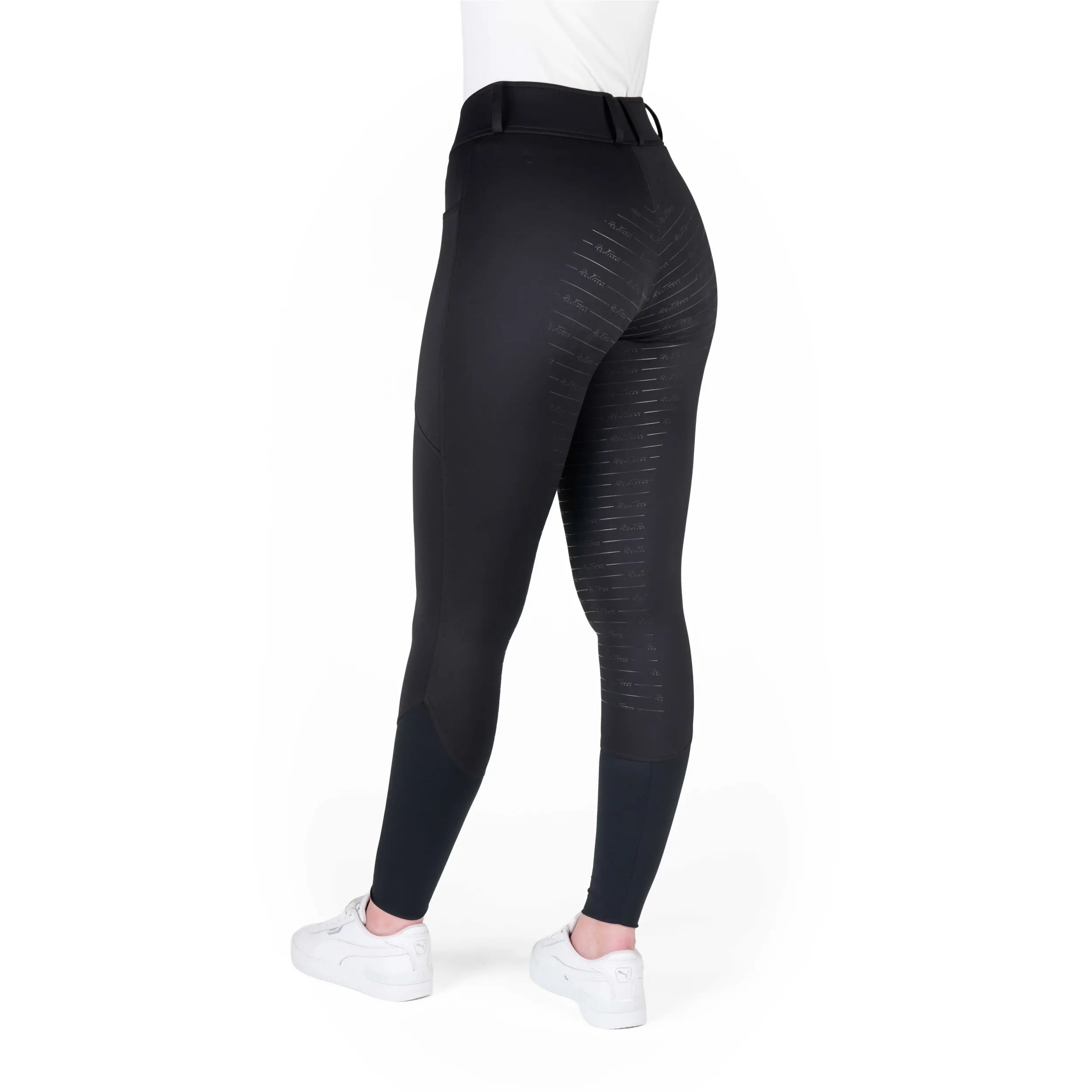 Damen Reithose Silikon Vollbesatz Je t’aime EK-ELSA schwarz
