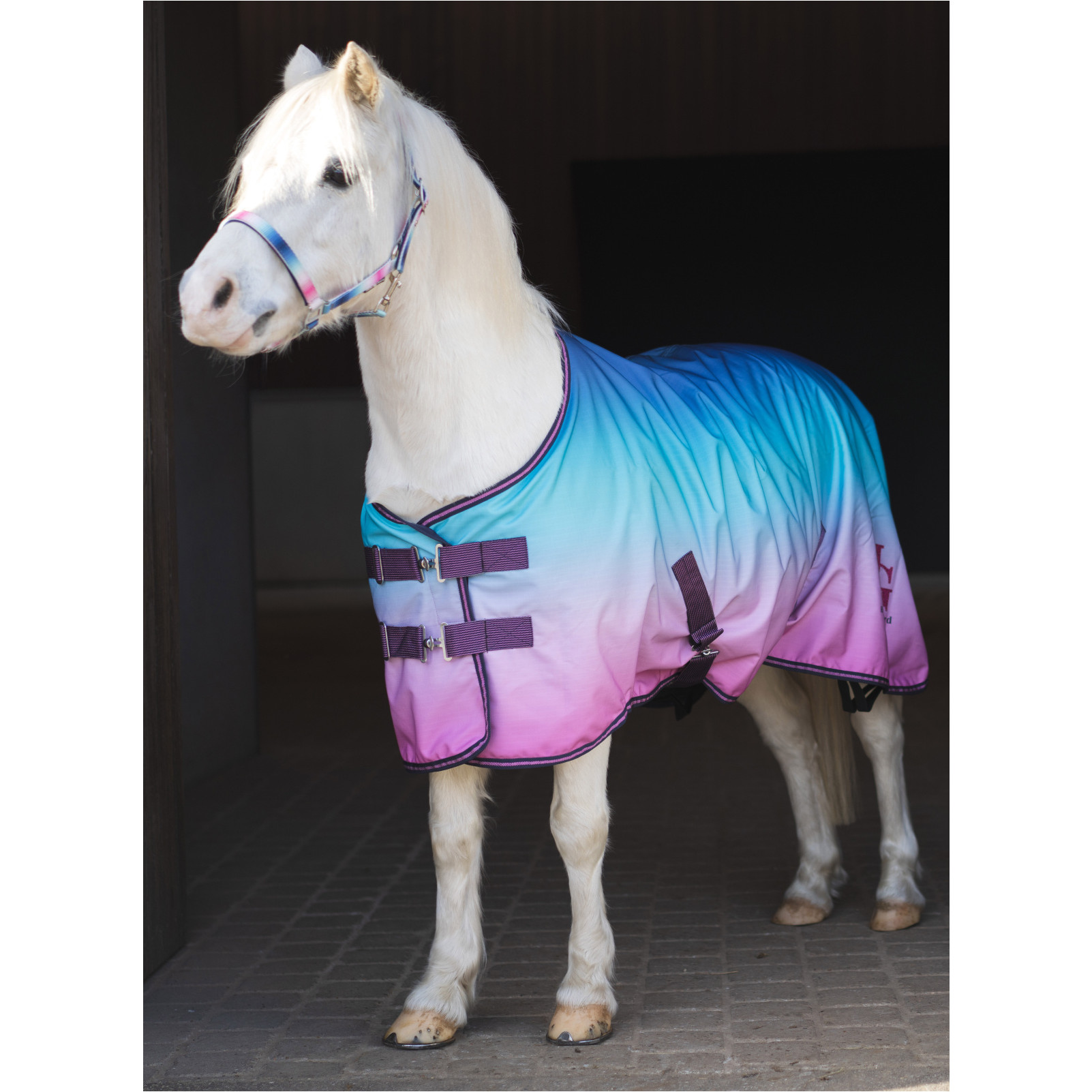 Outdoordecke mit Fleecefutter 600D GRADIENT navy Outdoordecke mit Fleecefutter 600D GRADIENT navy