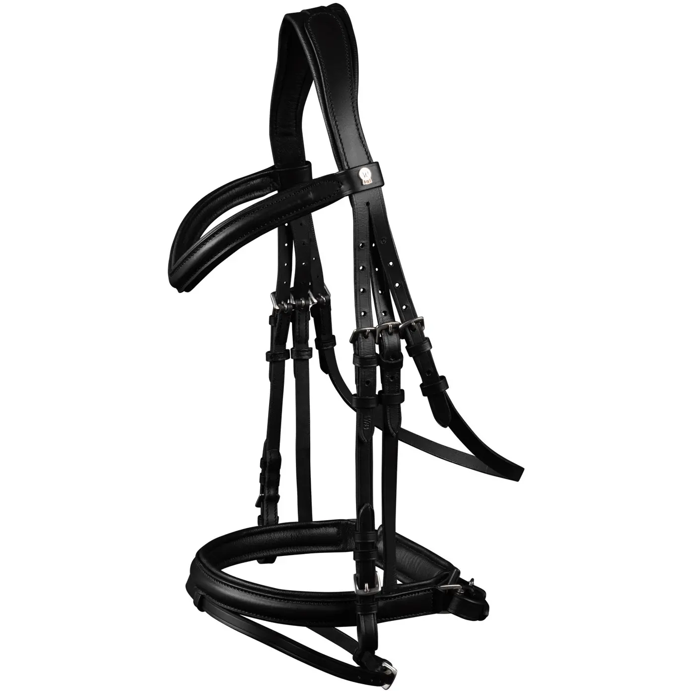 Trensenzaum X-Line STOCKHOLM schwarz