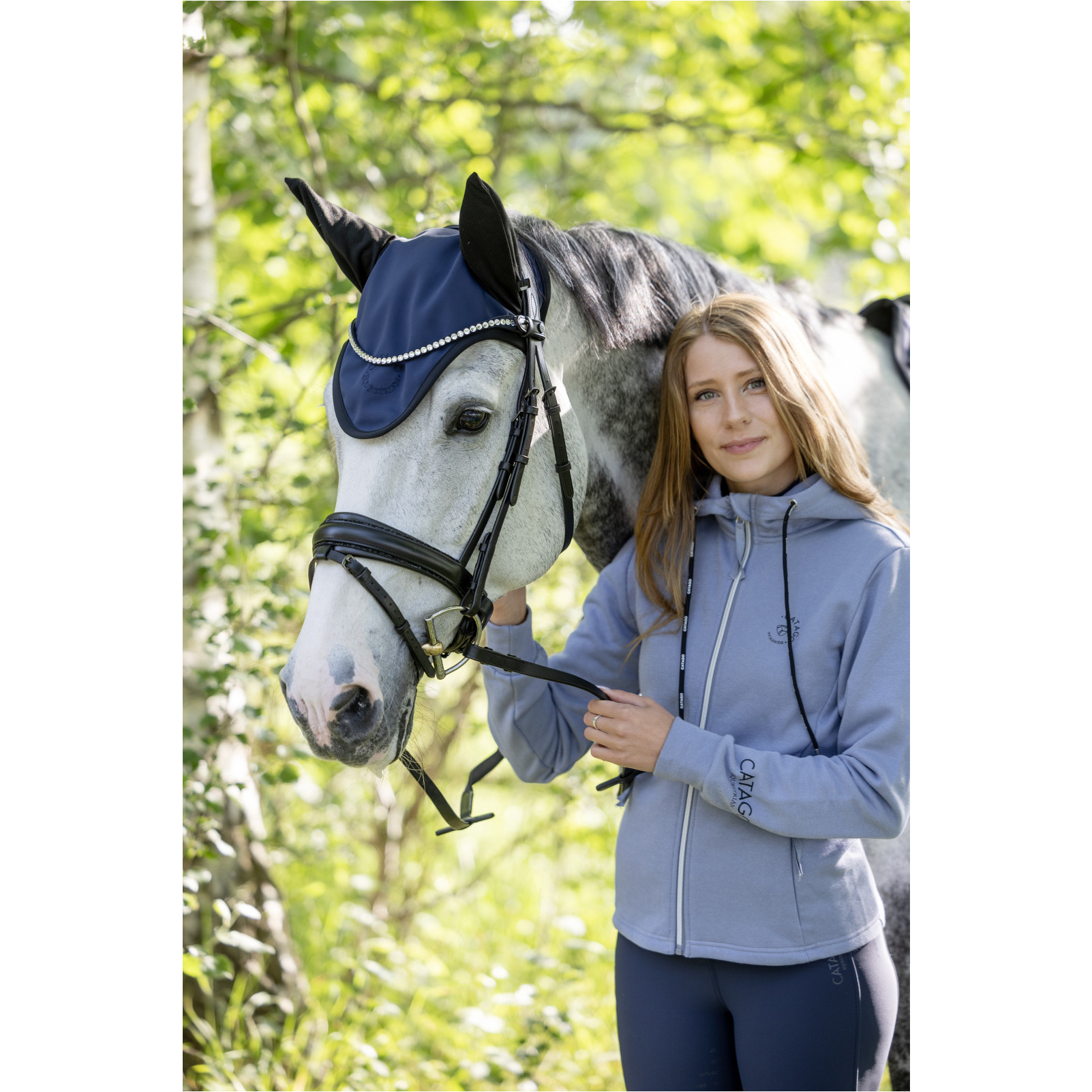 Damen Kapuzenpullover mit Reißverschluss NATALIE tempest