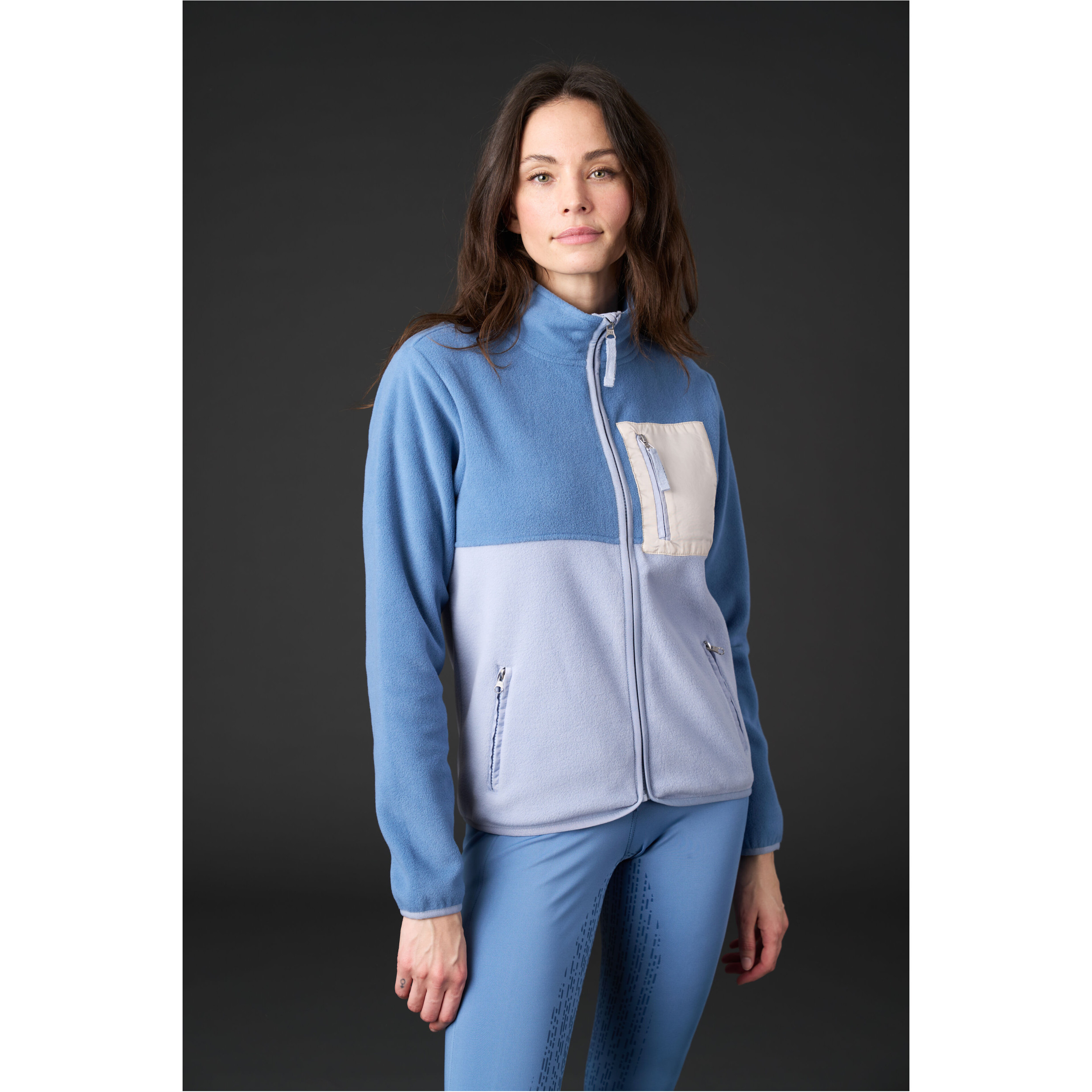 Damen Fleecejacke THEA coronet blue